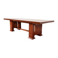 Frank Lloyd Wright for Cassina Arts
Crafts Dining Table, Newly Refinished Frank Lloyd Wright for Cassina Arts
Crafts Dining Table, Newly Refinished