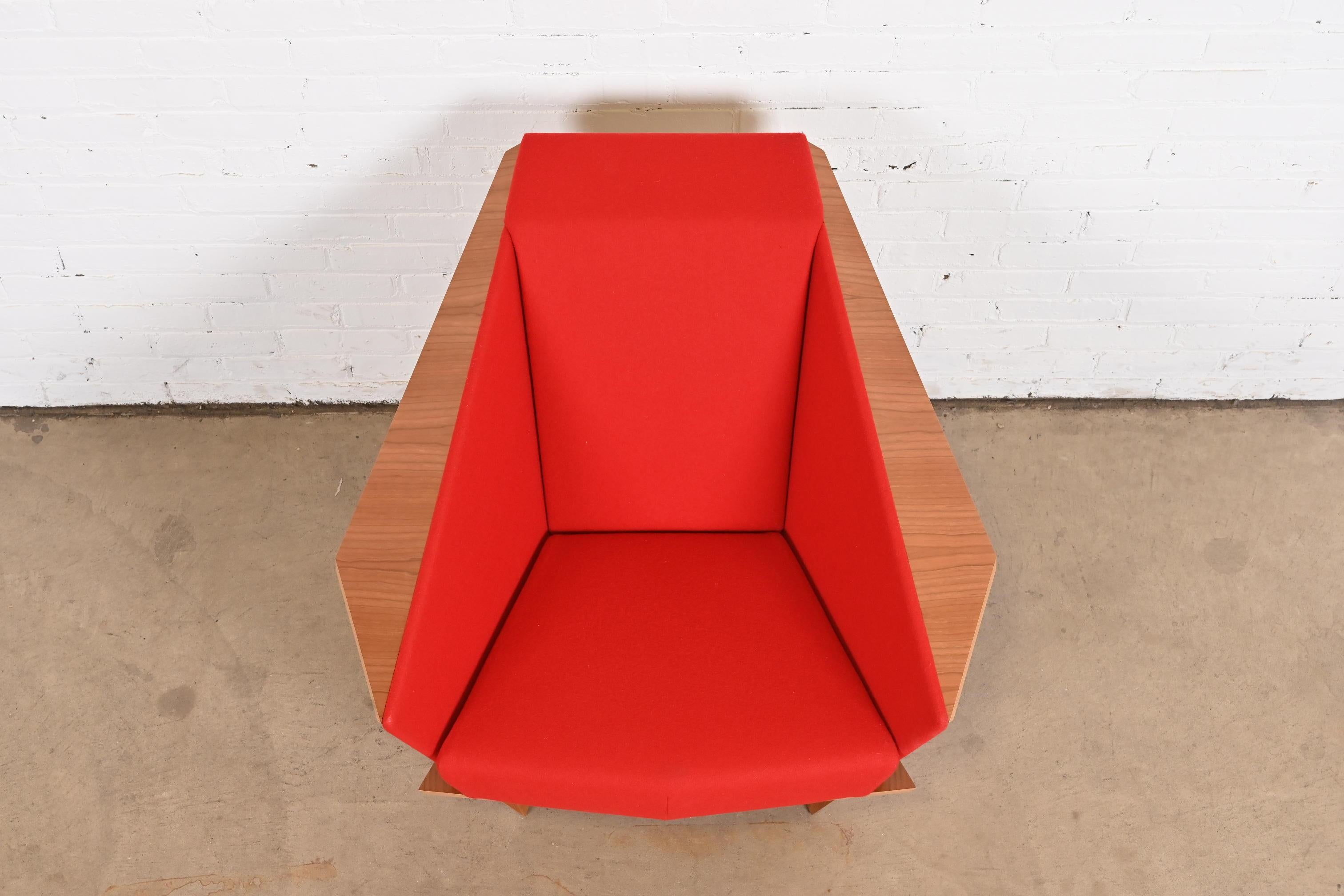 Mid-Century Modern Frank Lloyd Wright for Cassina Taliesin Origami Lounge Chair