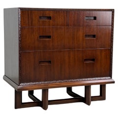 Frank Lloyd Wright for Henredon Chest on Stand