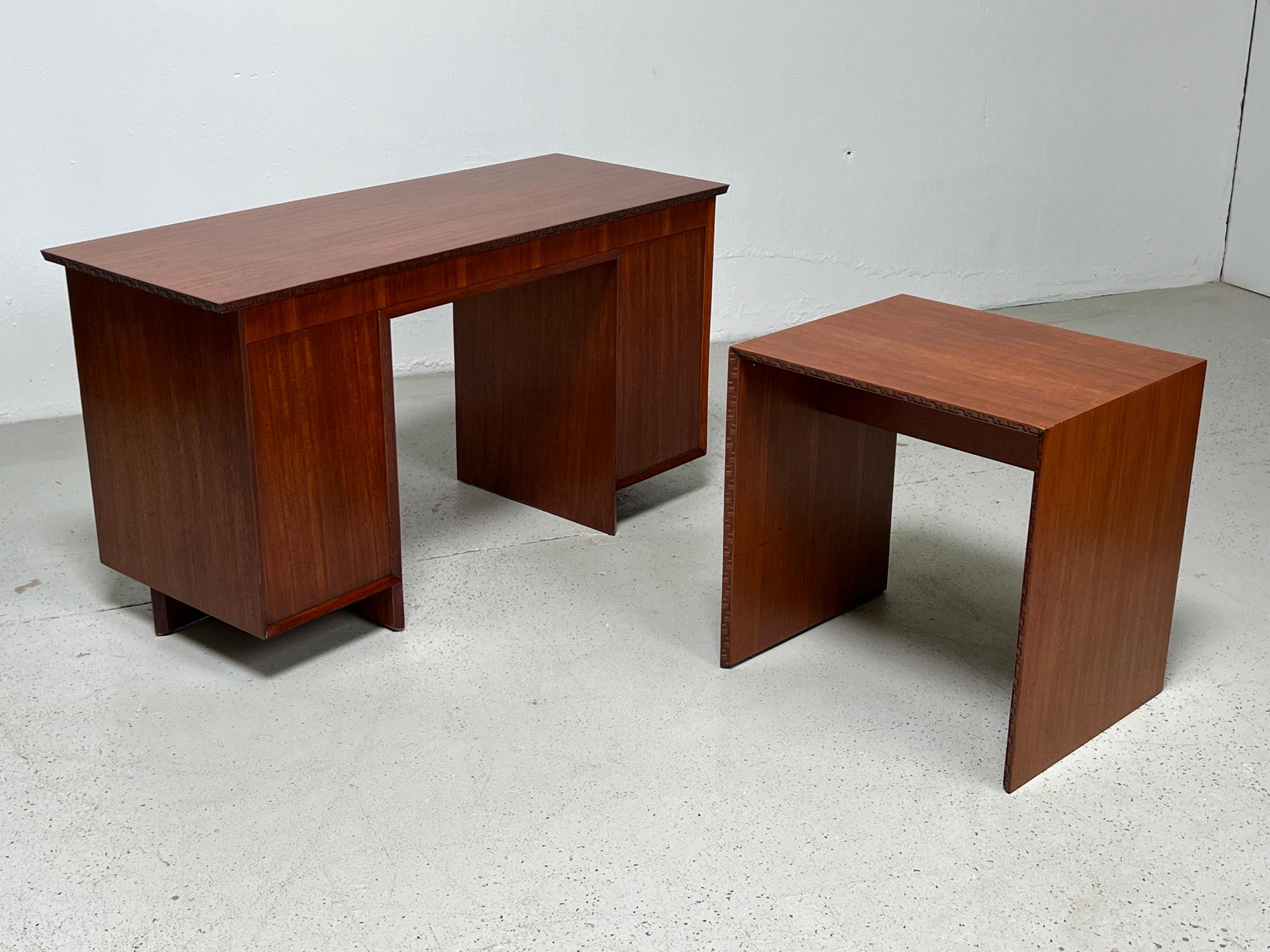 Frank Lloyd Wright for Henredon Desk For Sale 7