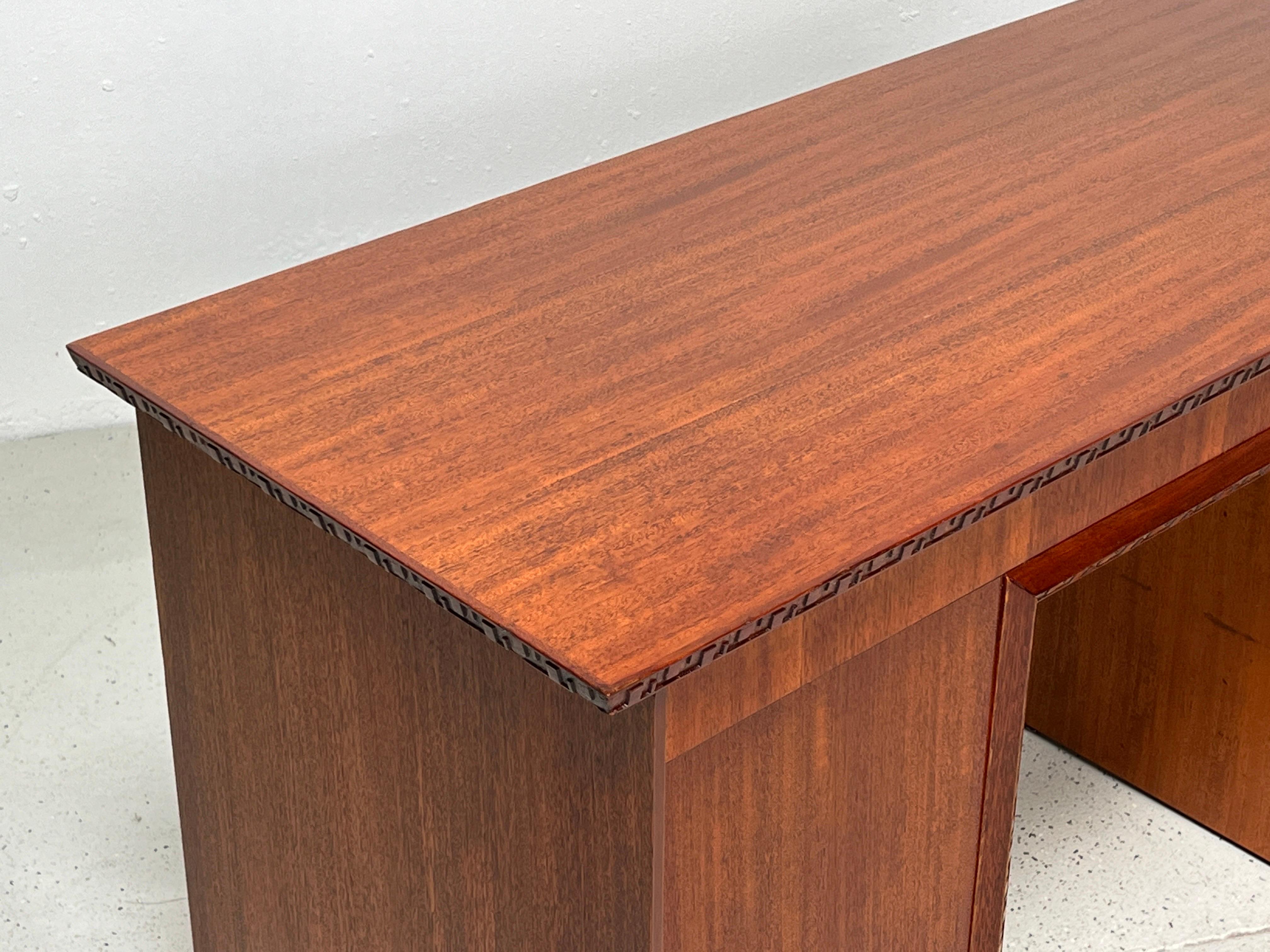 Frank Lloyd Wright for Henredon Desk For Sale 8