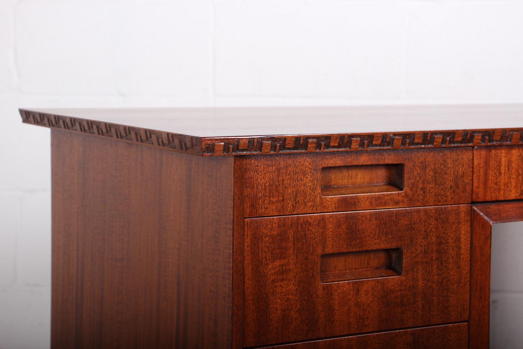 Mid-20th Century Frank Lloyd Wright for Henredon Desk