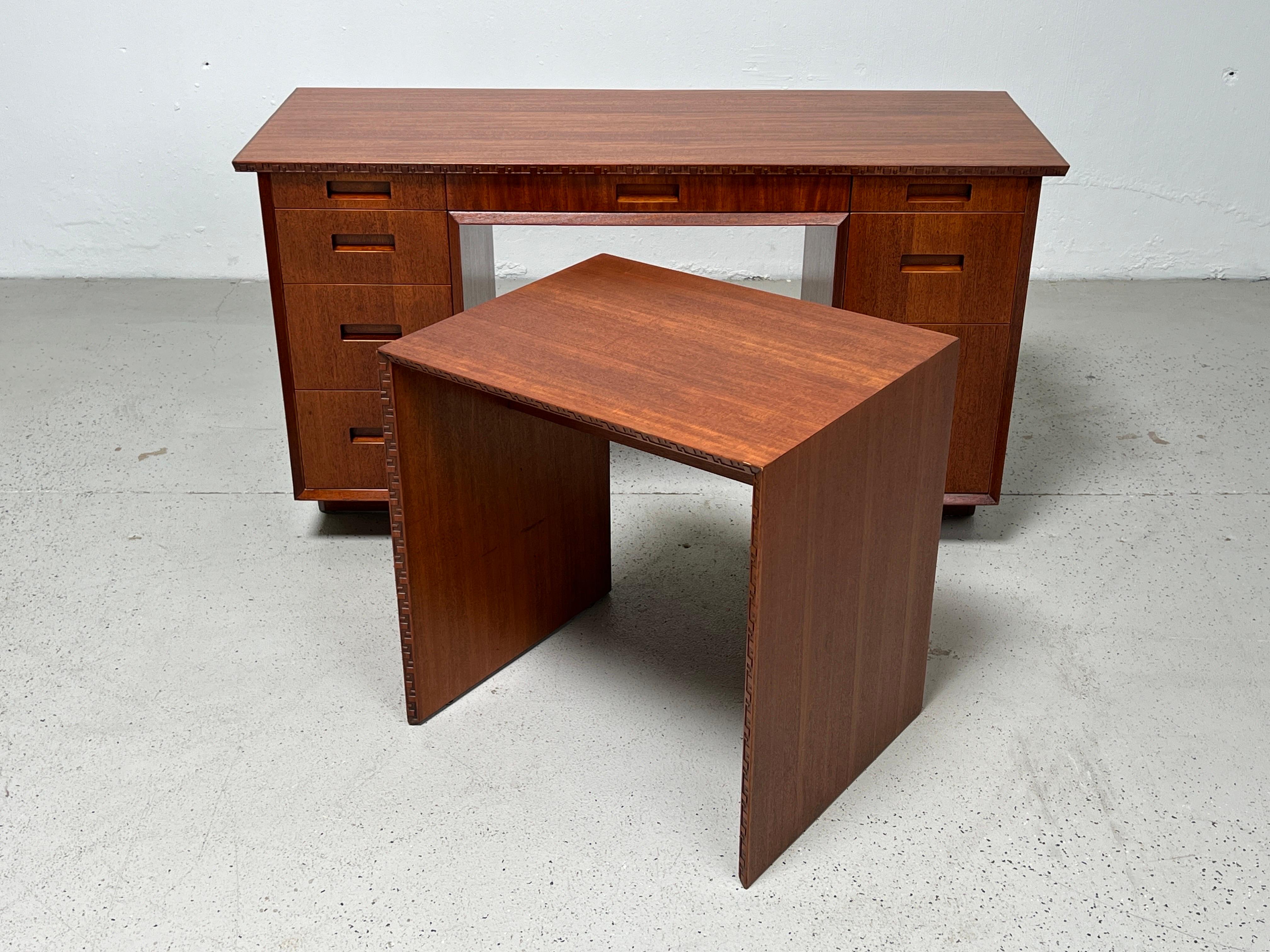 Frank Lloyd Wright for Henredon Desk For Sale 1