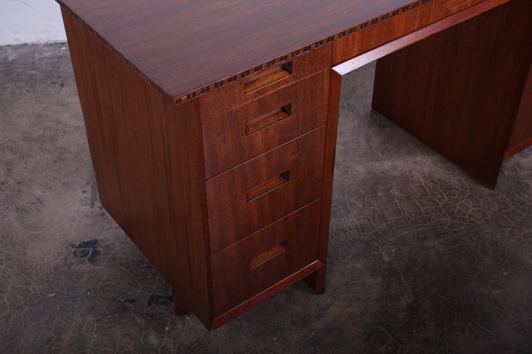 Frank Lloyd Wright for Henredon Desk For Sale 4