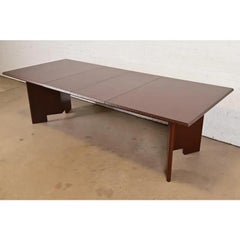 Frank Lloyd Wright für Henredon Extension Dining Table, neu lackiert