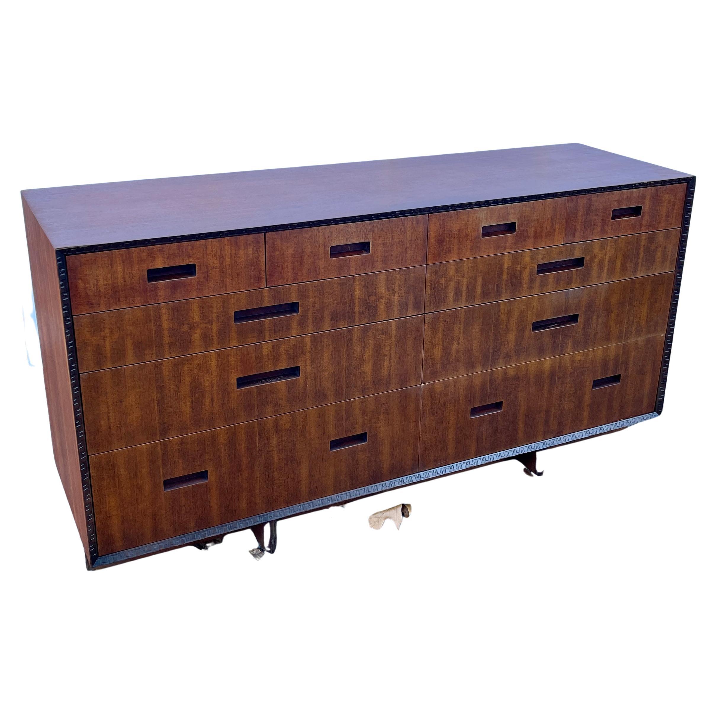 Frank Lloyd Wright for Henredon-Heritage Mahogany Dresser