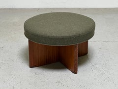 Pouf rotatif Frank Lloyd Wright pour Henredon