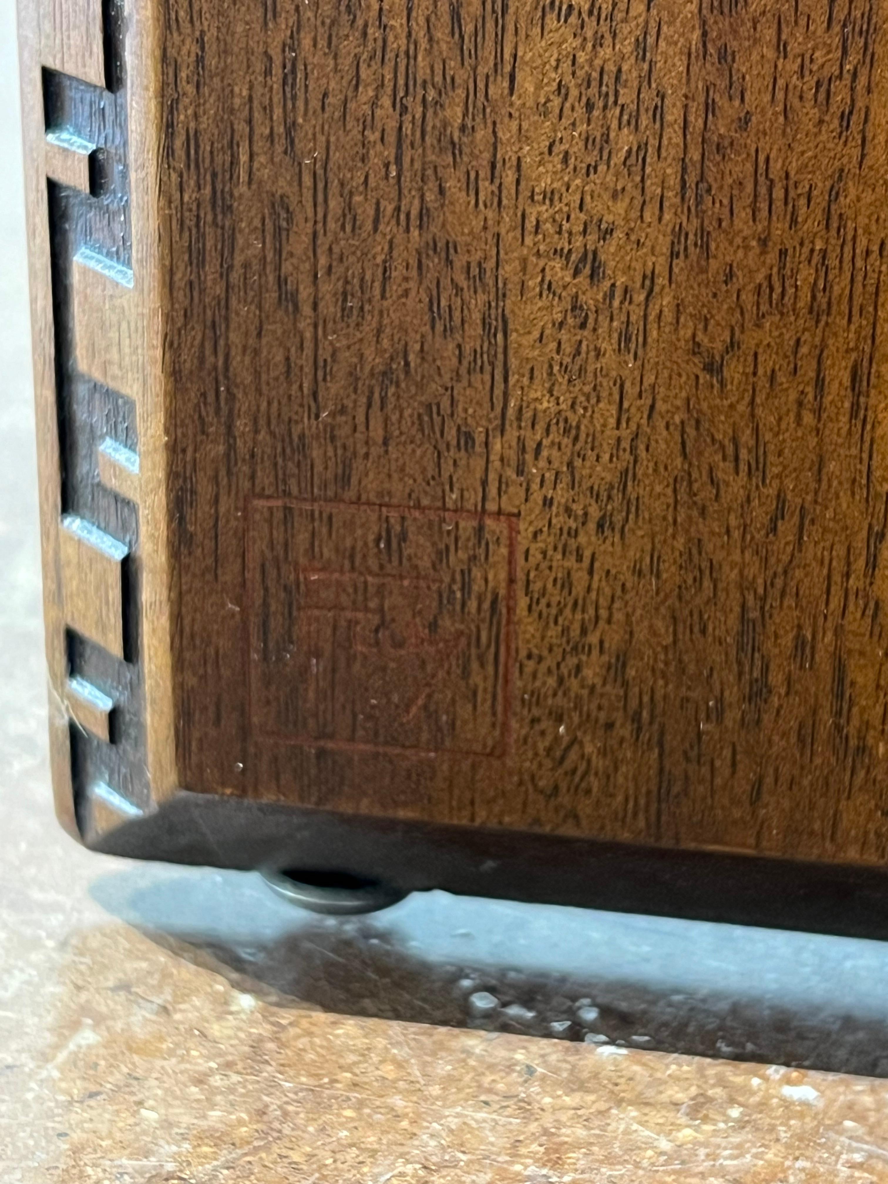 Frank Lloyd Wright for Henredon Square Coffee Table  In Good Condition For Sale In Phoenix, AZ