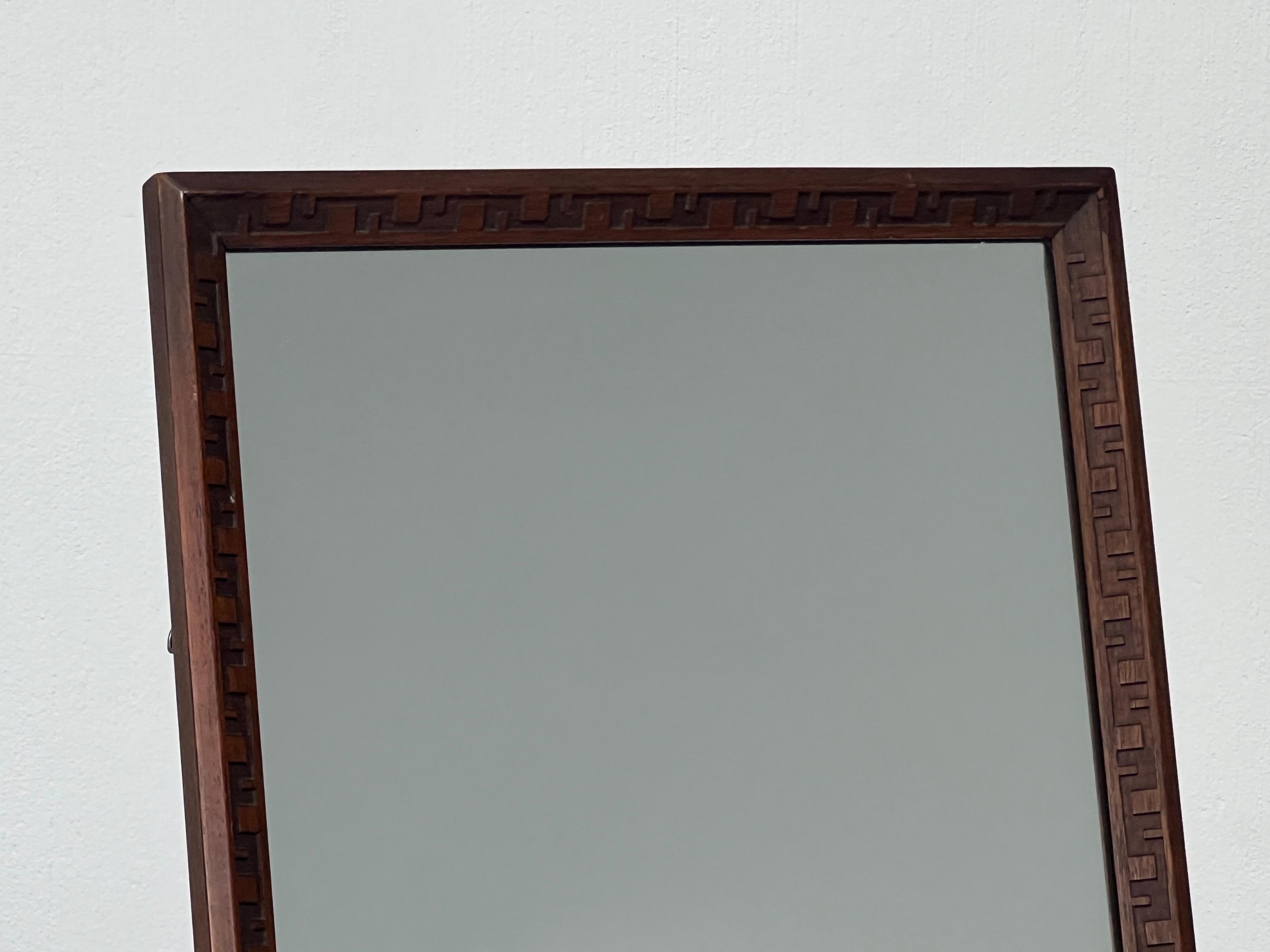 Frank Lloyd Wright for Henredon Table Mirror  For Sale 4