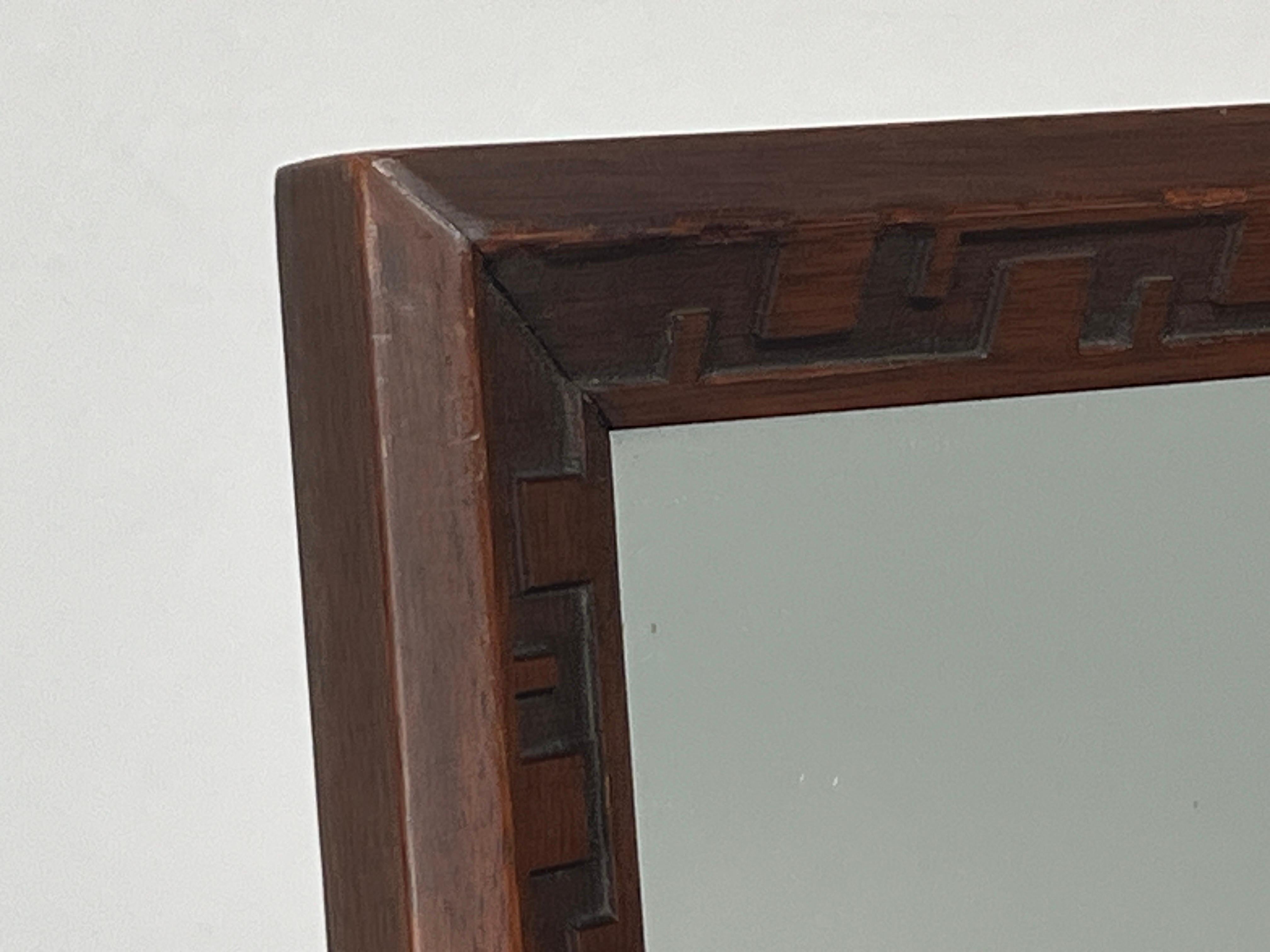 Frank Lloyd Wright for Henredon Table Mirror  For Sale 5