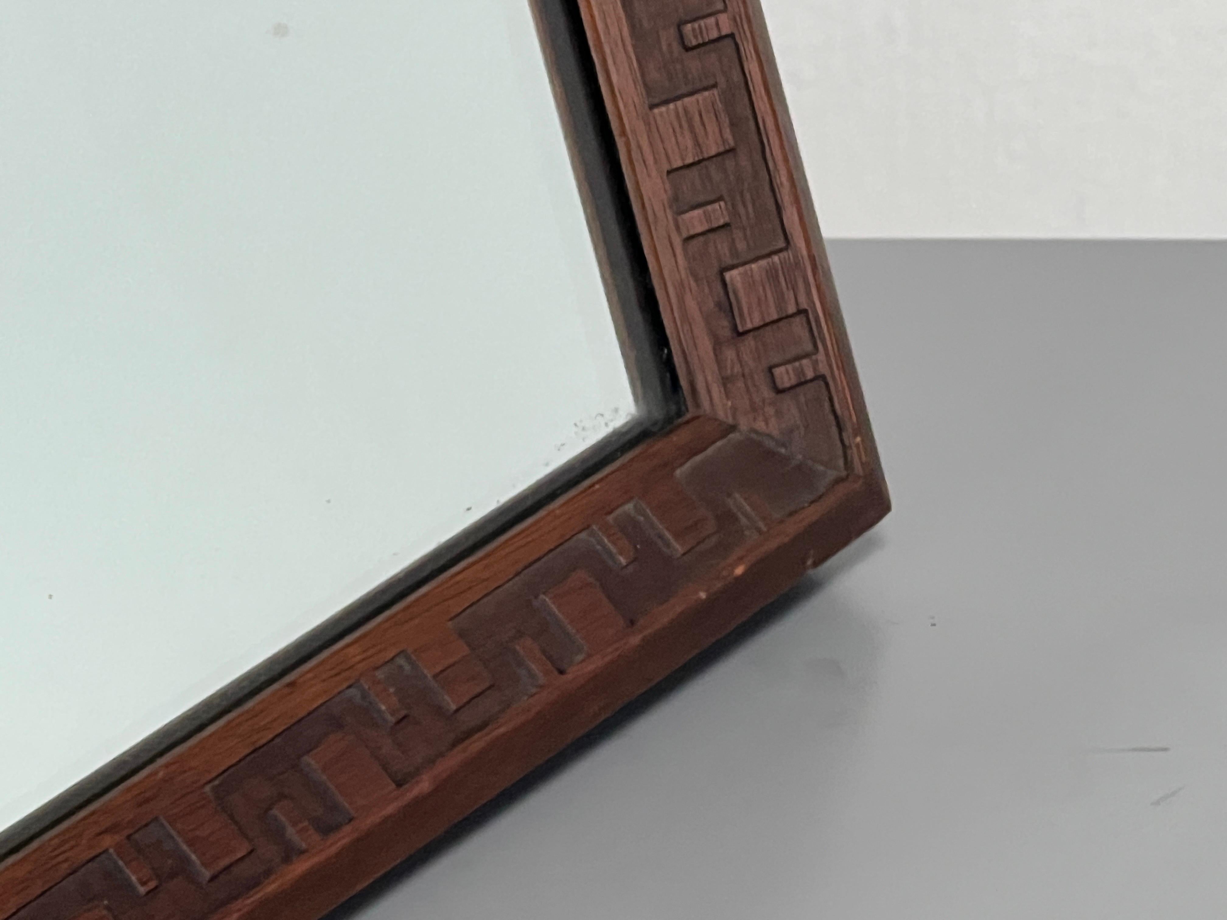 Mid-20th Century Frank Lloyd Wright for Henredon Table Mirror  For Sale