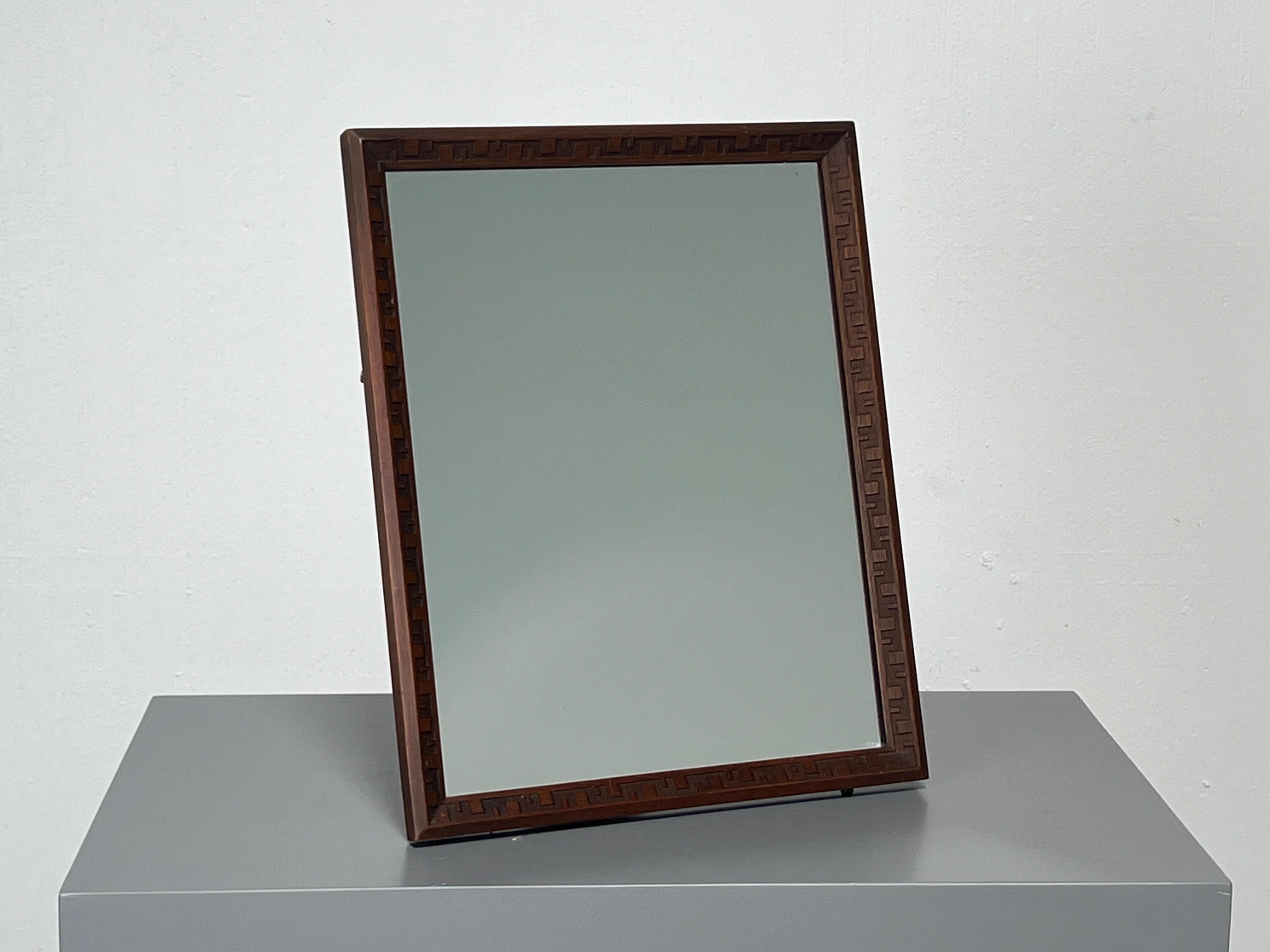 Frank Lloyd Wright for Henredon Table Mirror  For Sale 3