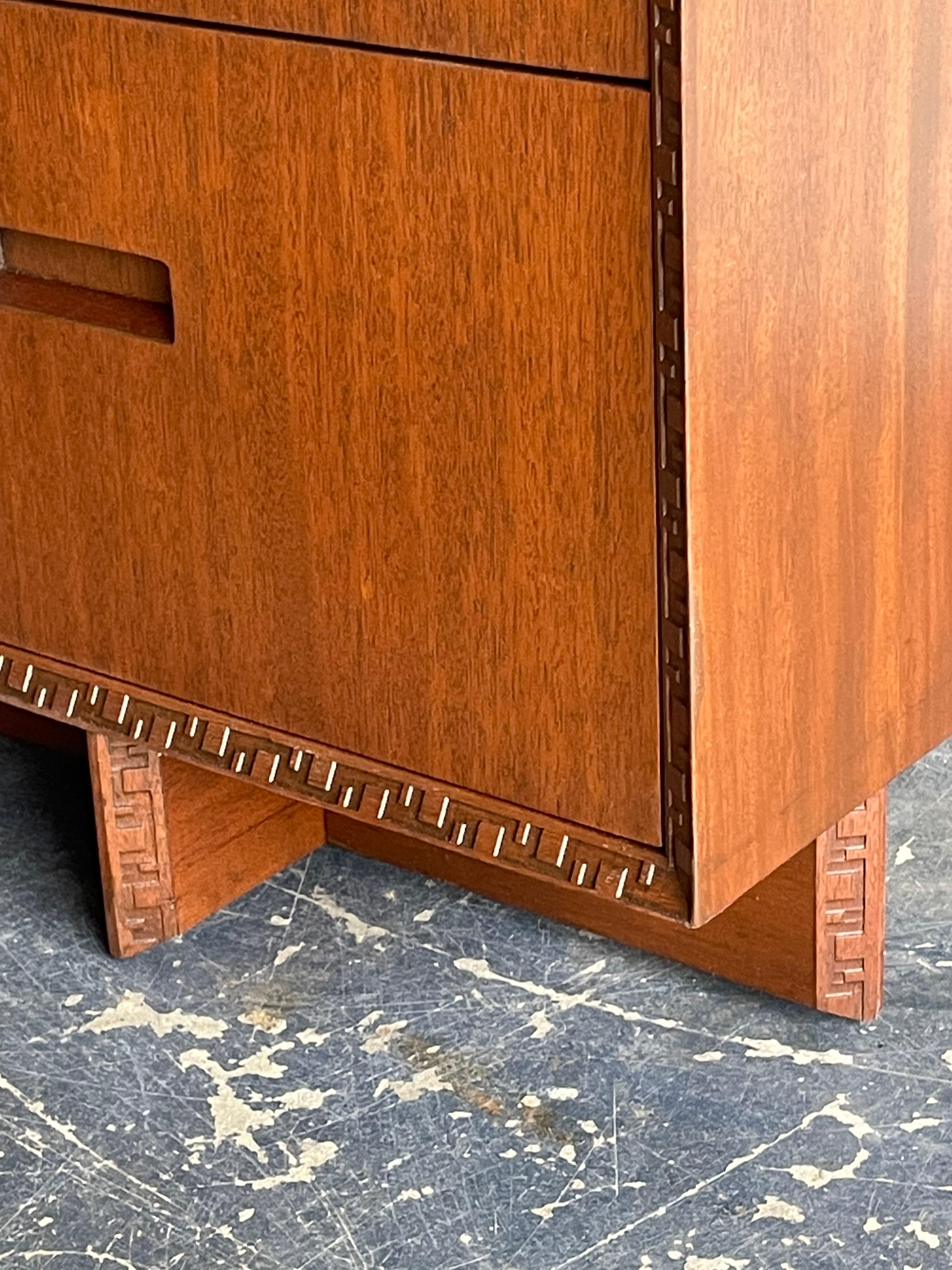Frank Lloyd Wright for Henredon “Taliesin” Dresser or Sideboard 10