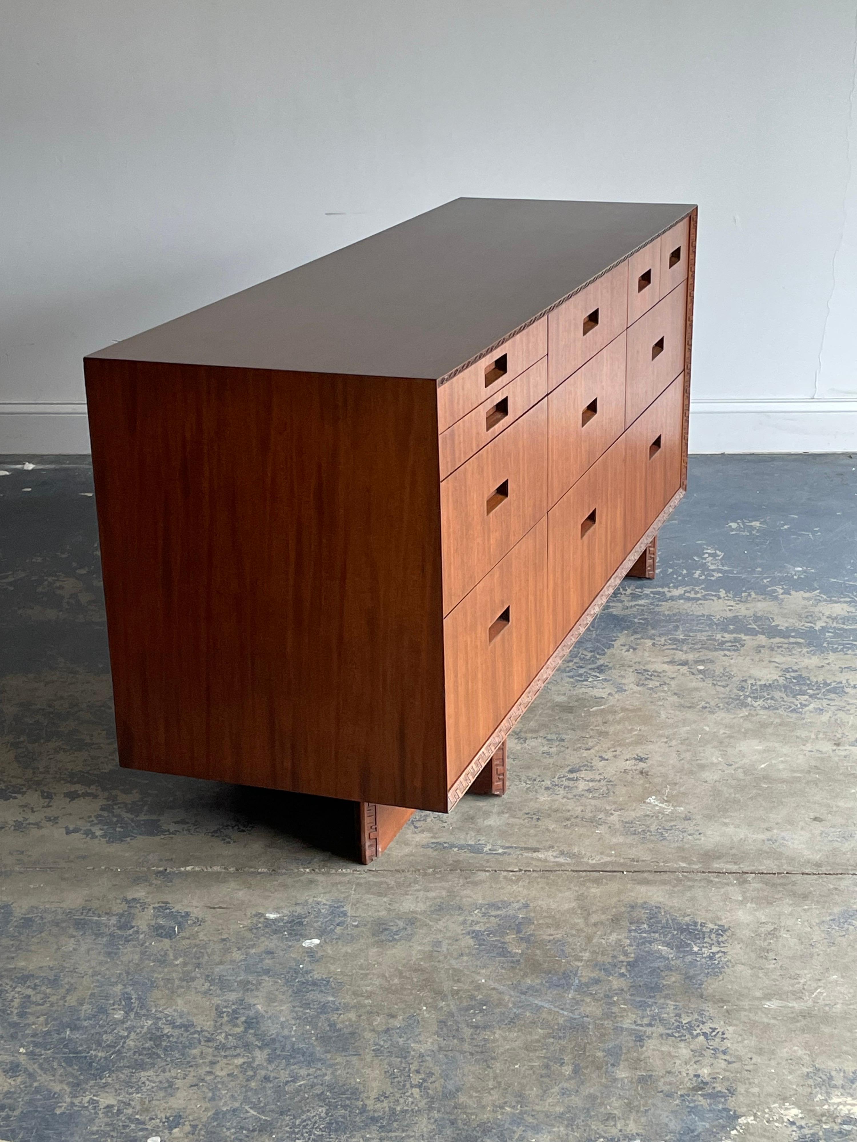 American Frank Lloyd Wright for Henredon “Taliesin” Dresser or Sideboard