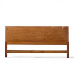 Frank Lloyd Wright for Henredon Taliesin Mid Century Mahogany King Headboard