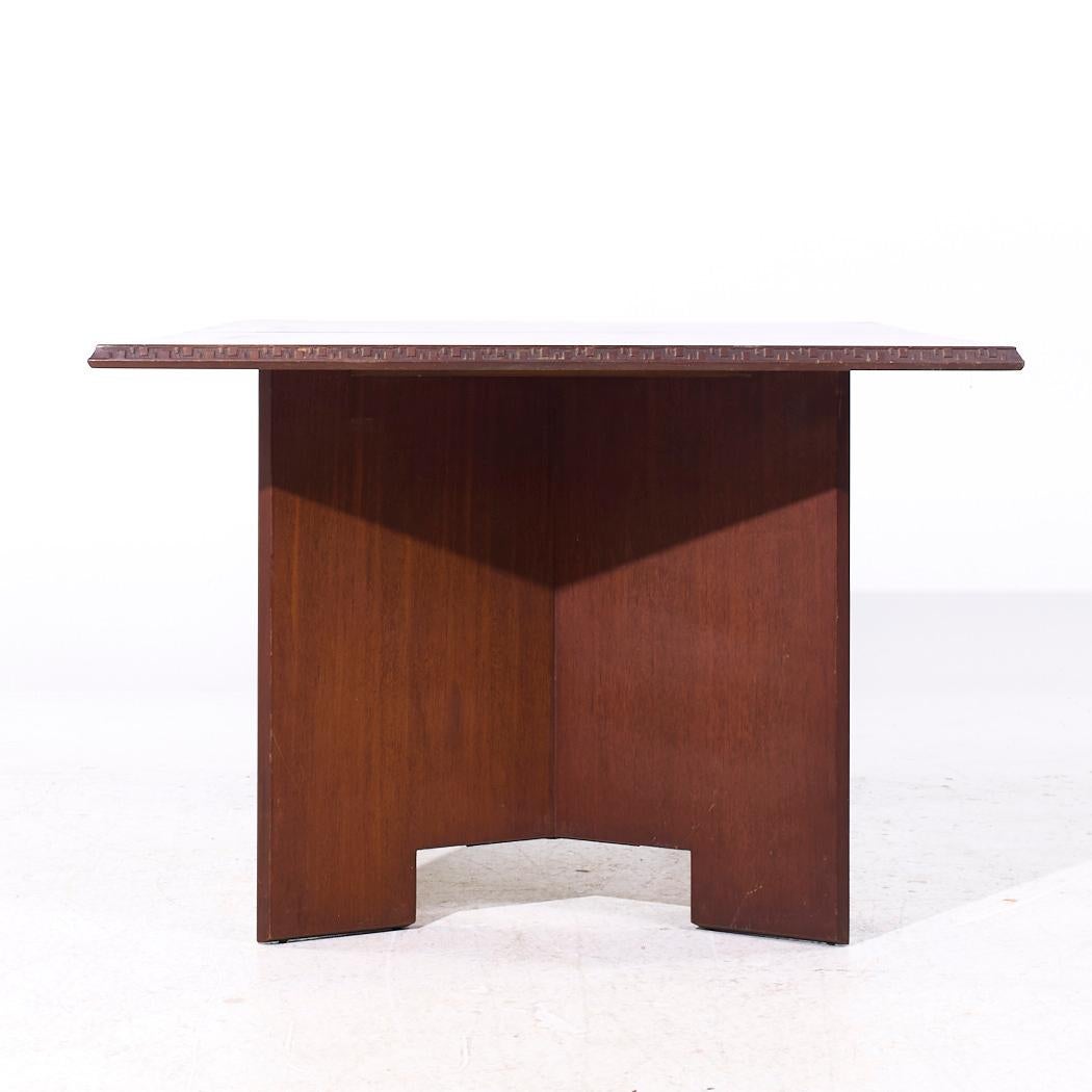 Table de salle à manger Taliesin de Frank Lloyd Wright pour Heritage Henredon MCM avec 2 rallonges en vente 1