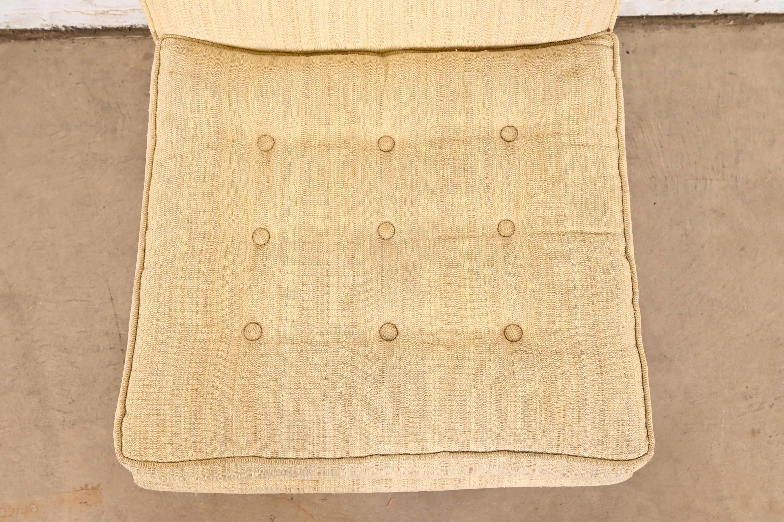 Frank Lloyd Wright for Heritage Henredon Taliesin Armless Lounge Chair, 1950s 1