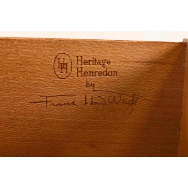 Comò Taliesin di Frank Lloyd Wright per Heritage-Henredon, Rifinito in vendita 2