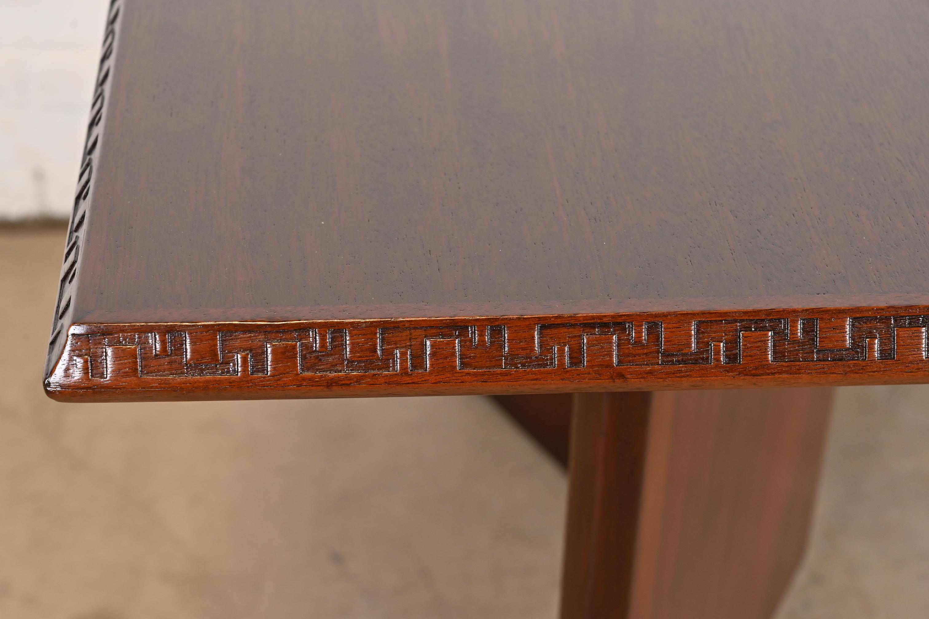 Table de salle à manger Taliesin en acajou Frank Lloyd Wright pour Heritage Henredon en vente 3