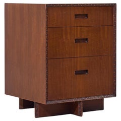 Frank Lloyd Wright for Heritage Henredon Taliesin MCM Mahogany Nightstand