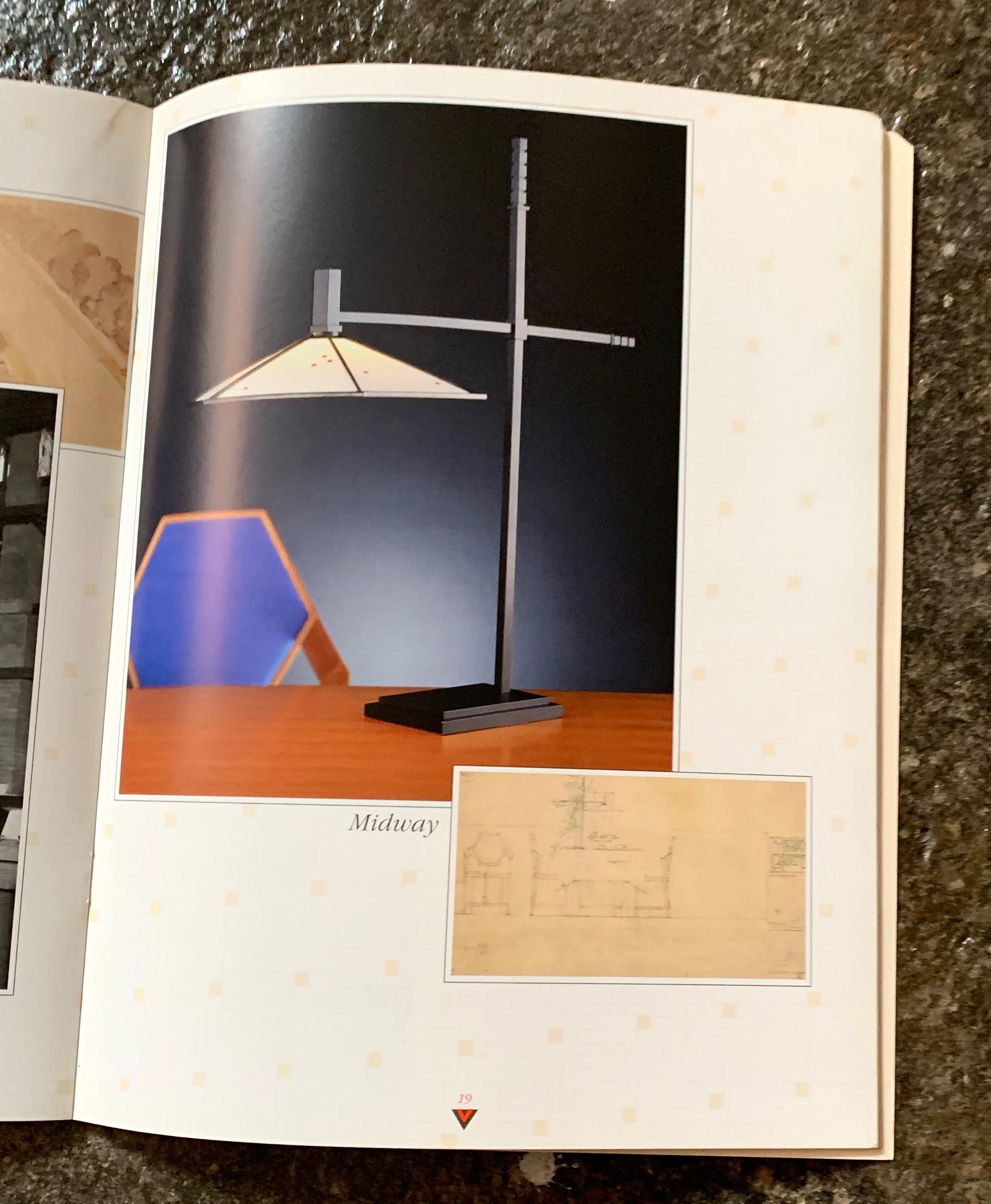 Frank Lloyd Wright for Yamagiwa Japan Original Collection Catalog 1994 In Excellent Condition For Sale In Brooklyn, NY