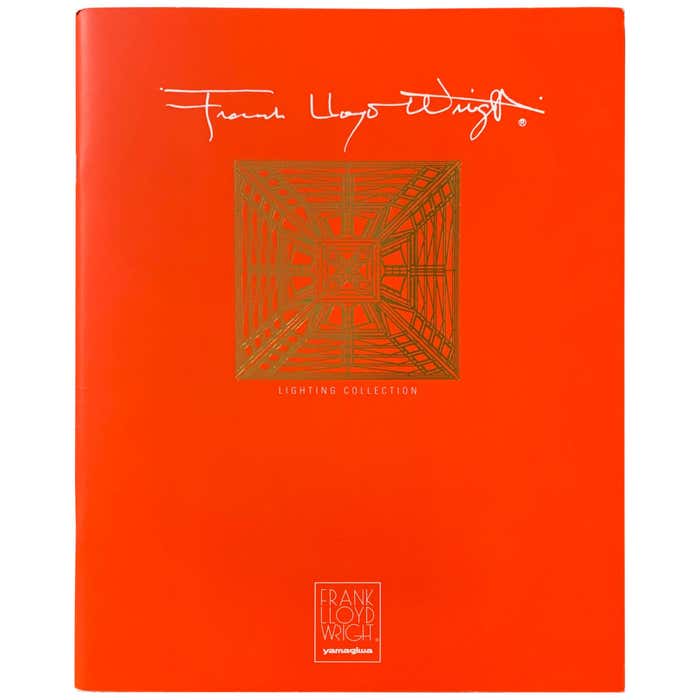 Frank Lloyd Wright for Yamagiwa Japan Original Collection Catalog 1994