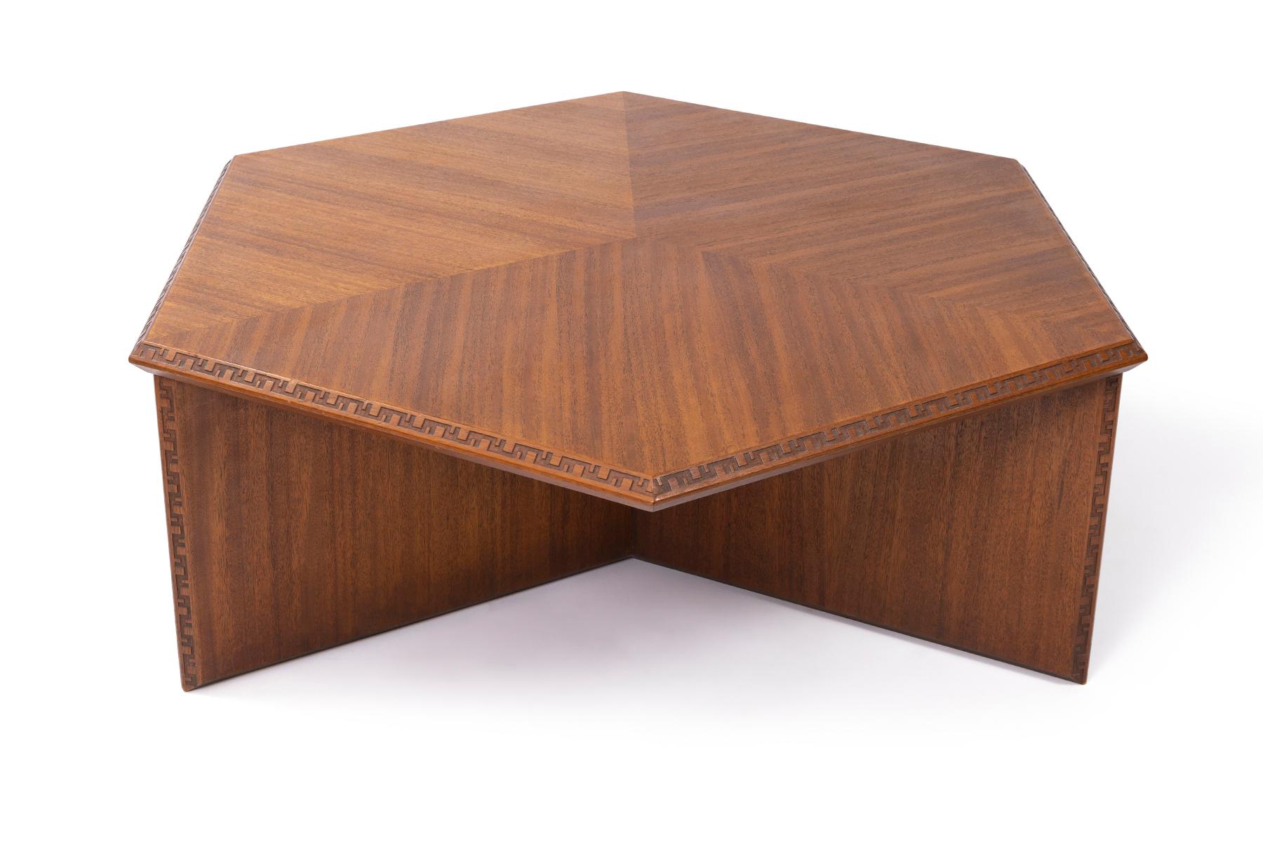 Mid-Century Modern Ensemble de tables basses Henredon Frank Lloyd Wright, 1956 en vente