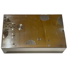 Frank Lloyd Wright Jewelry Box with Sliding Drawer