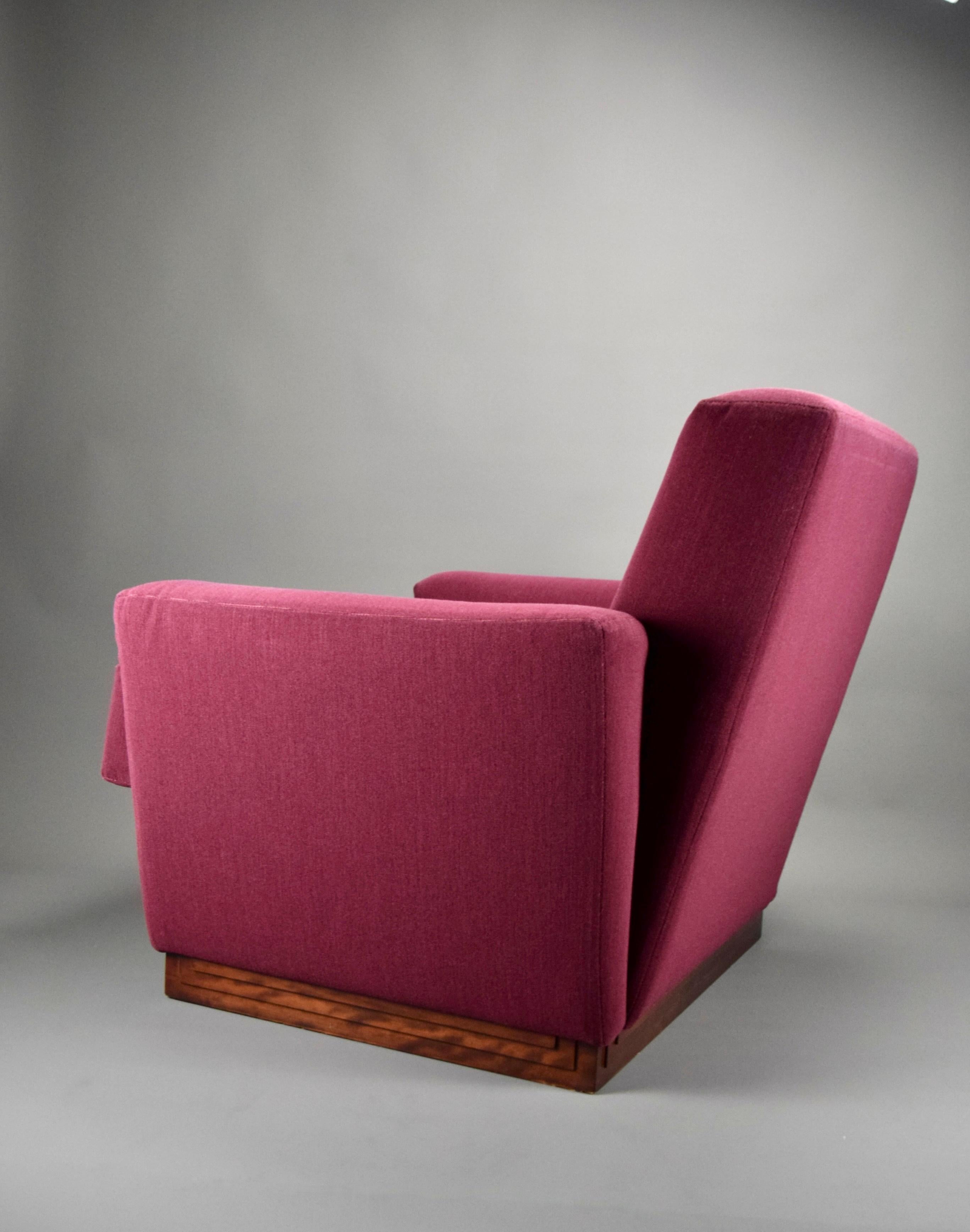 Sillón Frank Lloyd Wright Art Decó en venta