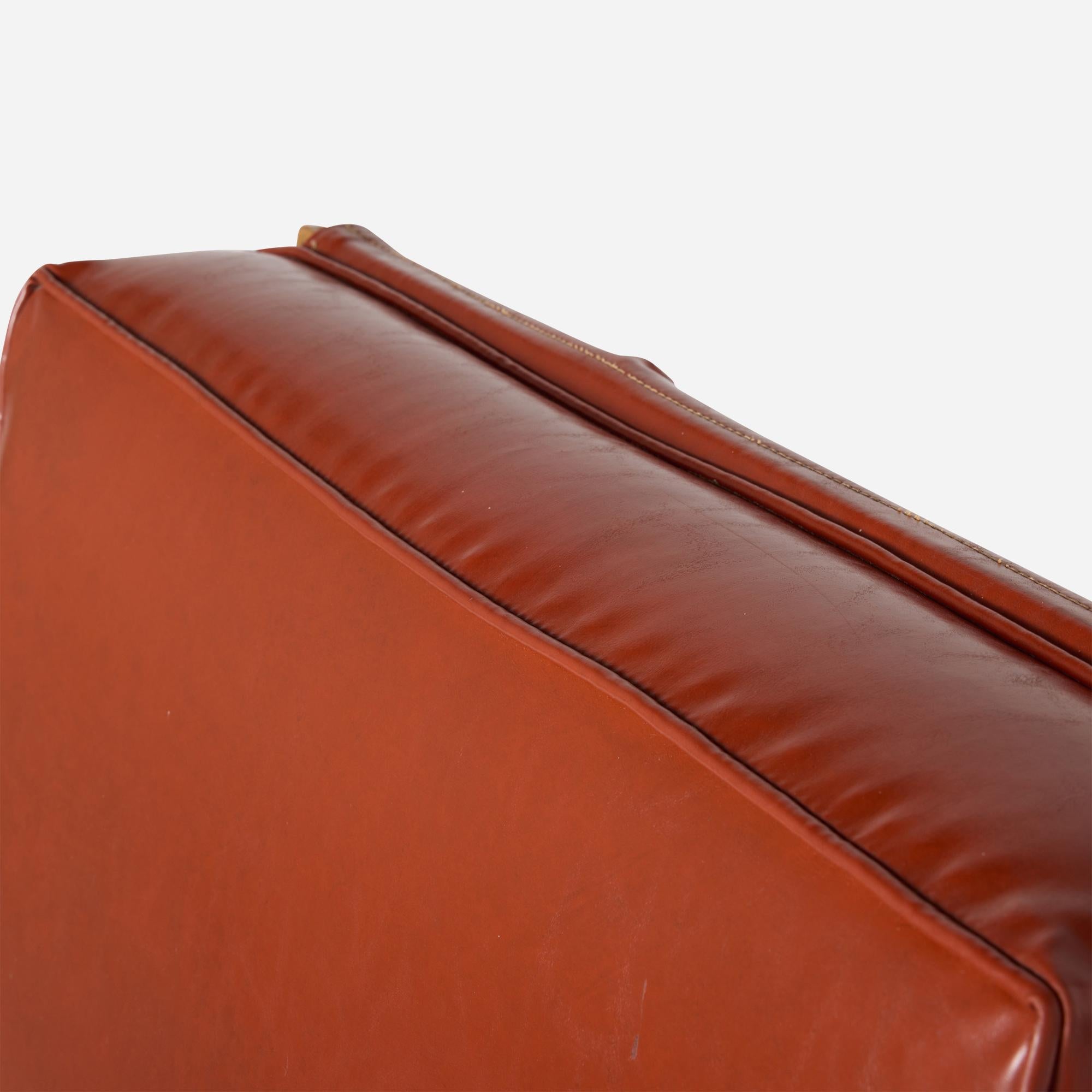 Frank Lloyd Wright Lounge Chair aus dem Dorothy-Turkel-Haus, Detroit im Angebot 1