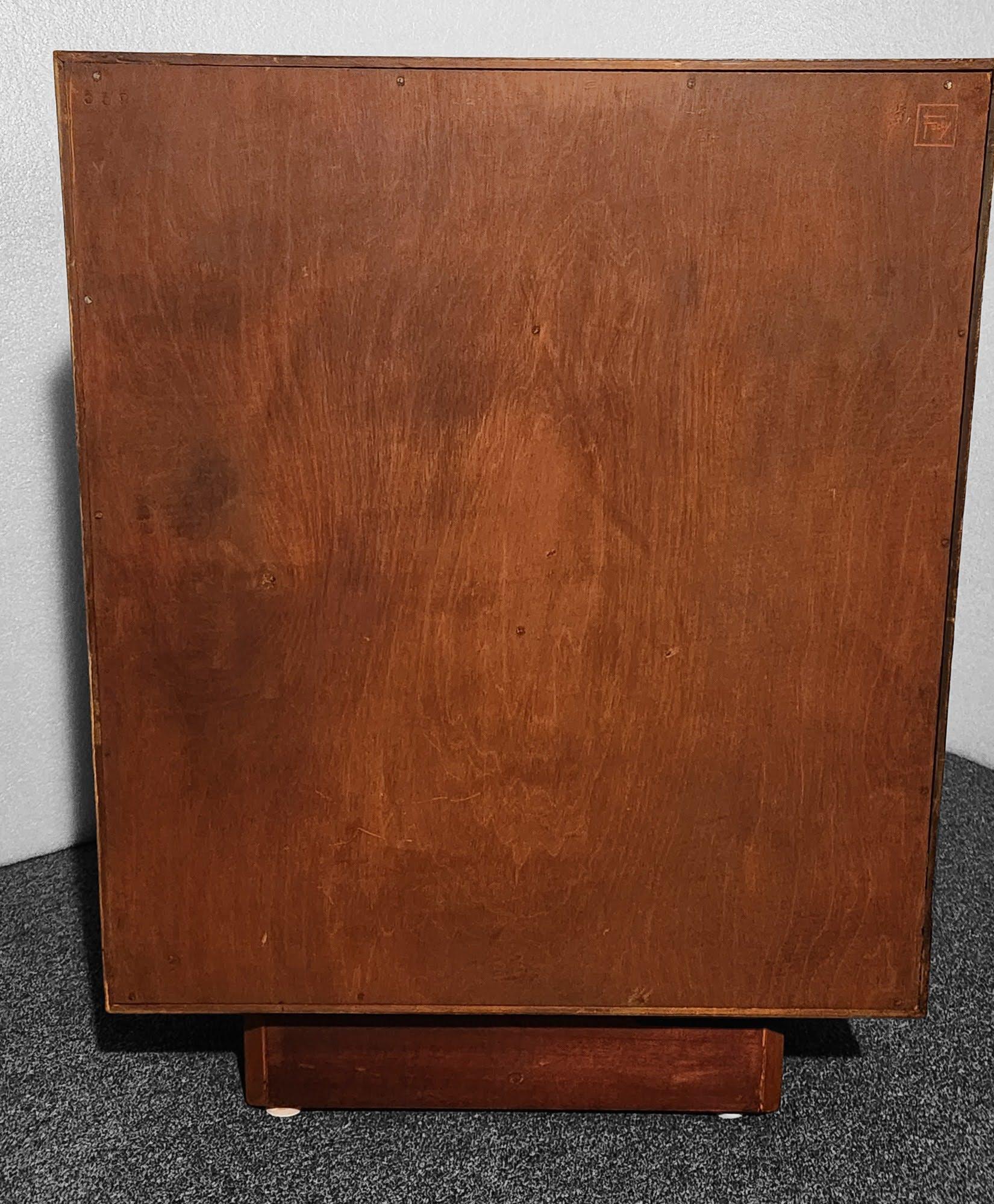 Américain Commode 4 tiroirs en acajou de Frank Lloyd Wright Heritage Henredon 1955 en vente