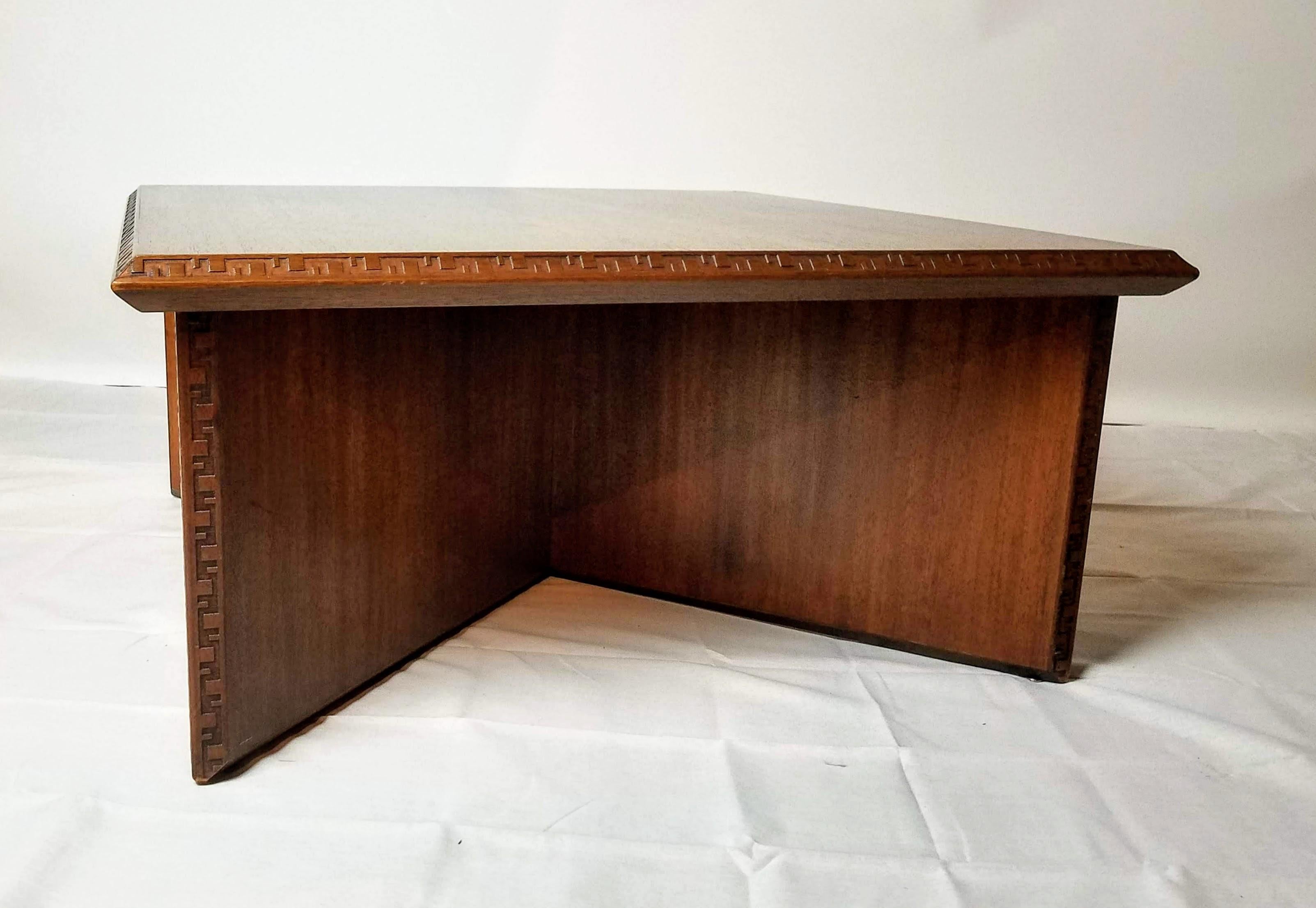 frank lloyd wright coffee table