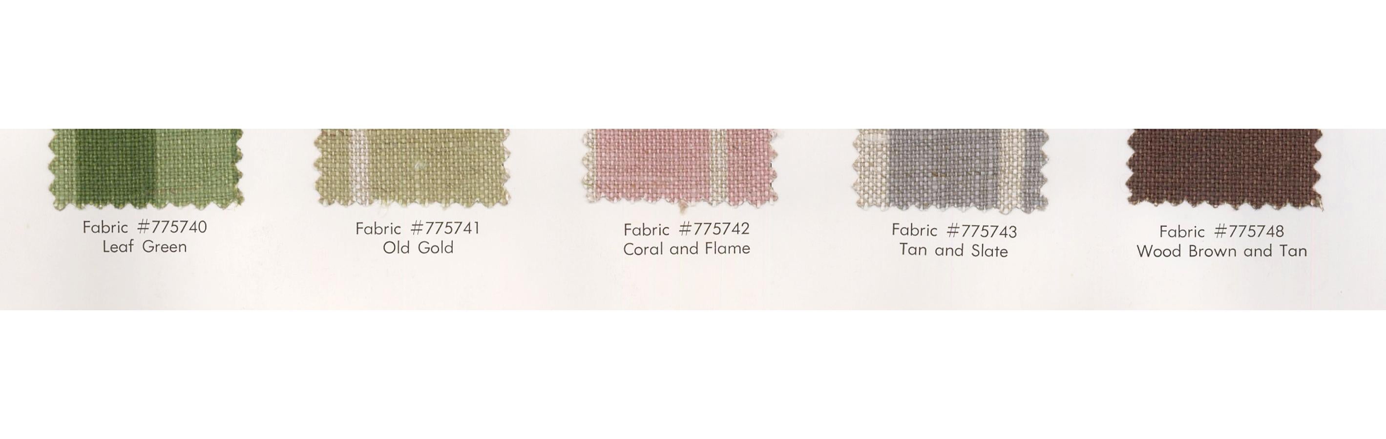 Design 102 Muster aus Stoff in verschiedenen Farbvarianten im Angebot 2