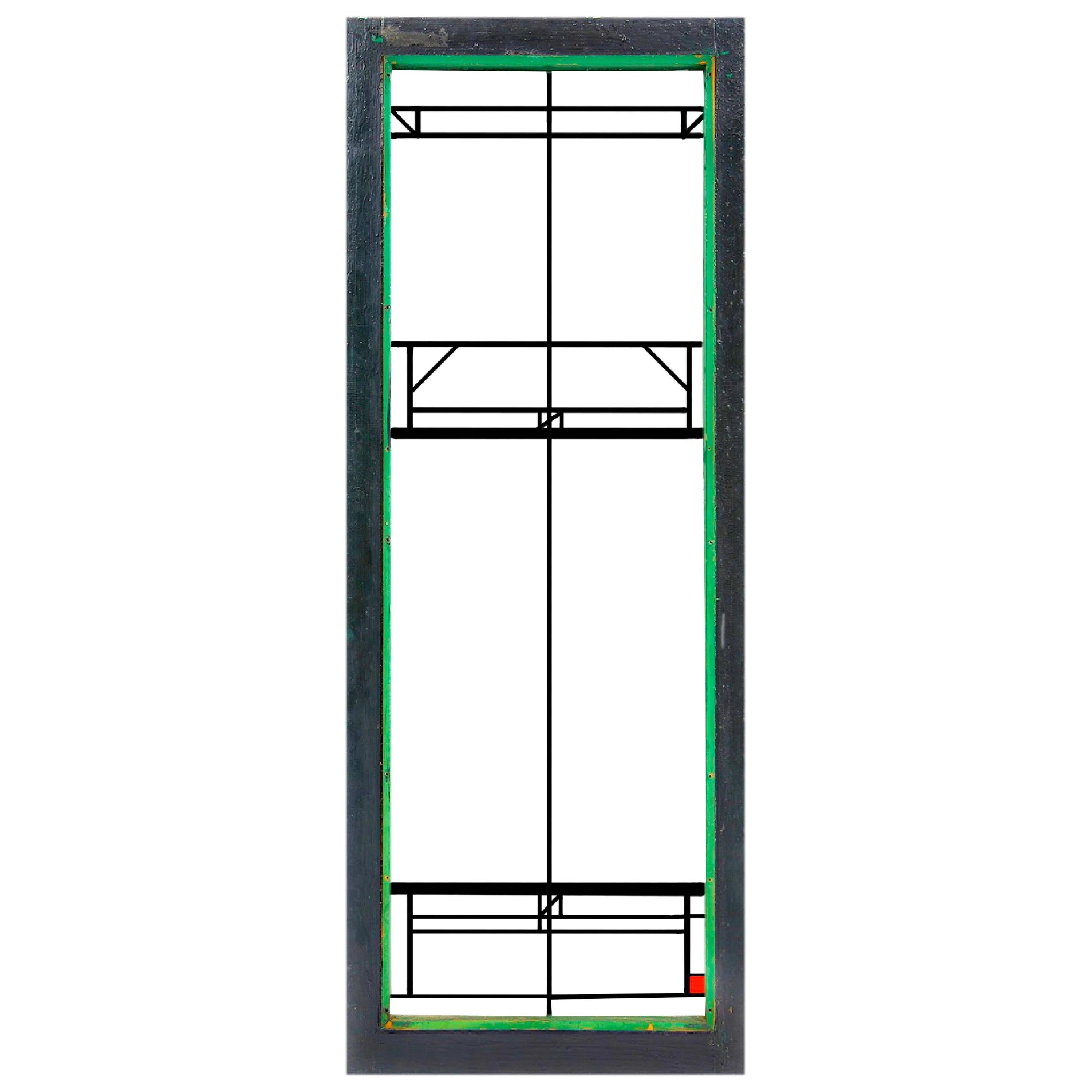 Frank Lloyd Wright Stained Glass Window "Northome House” LightScreen 1912 - 1914