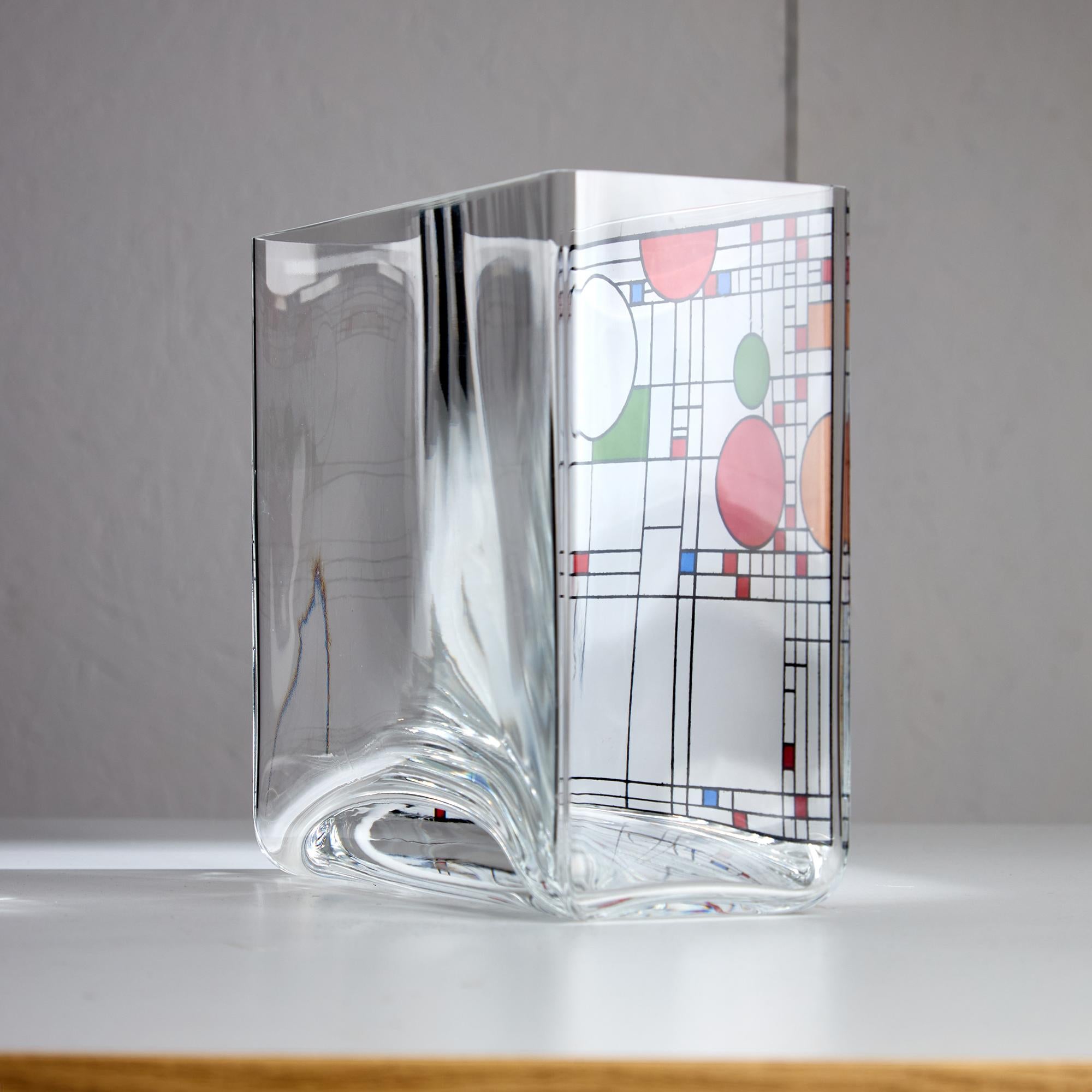 Vaso Omaggio Frank Lloyd Wright Riverside, di Egizia in vendita 4