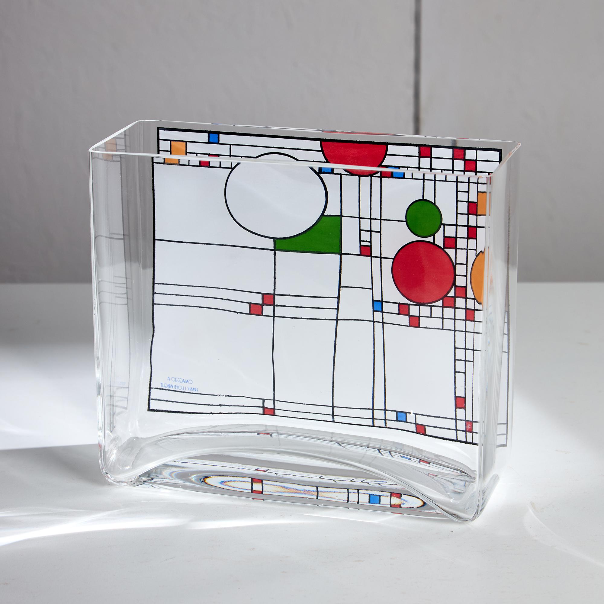 Vaso Omaggio Frank Lloyd Wright Riverside, di Egizia In condizioni ottime in vendita a Budapest, HU