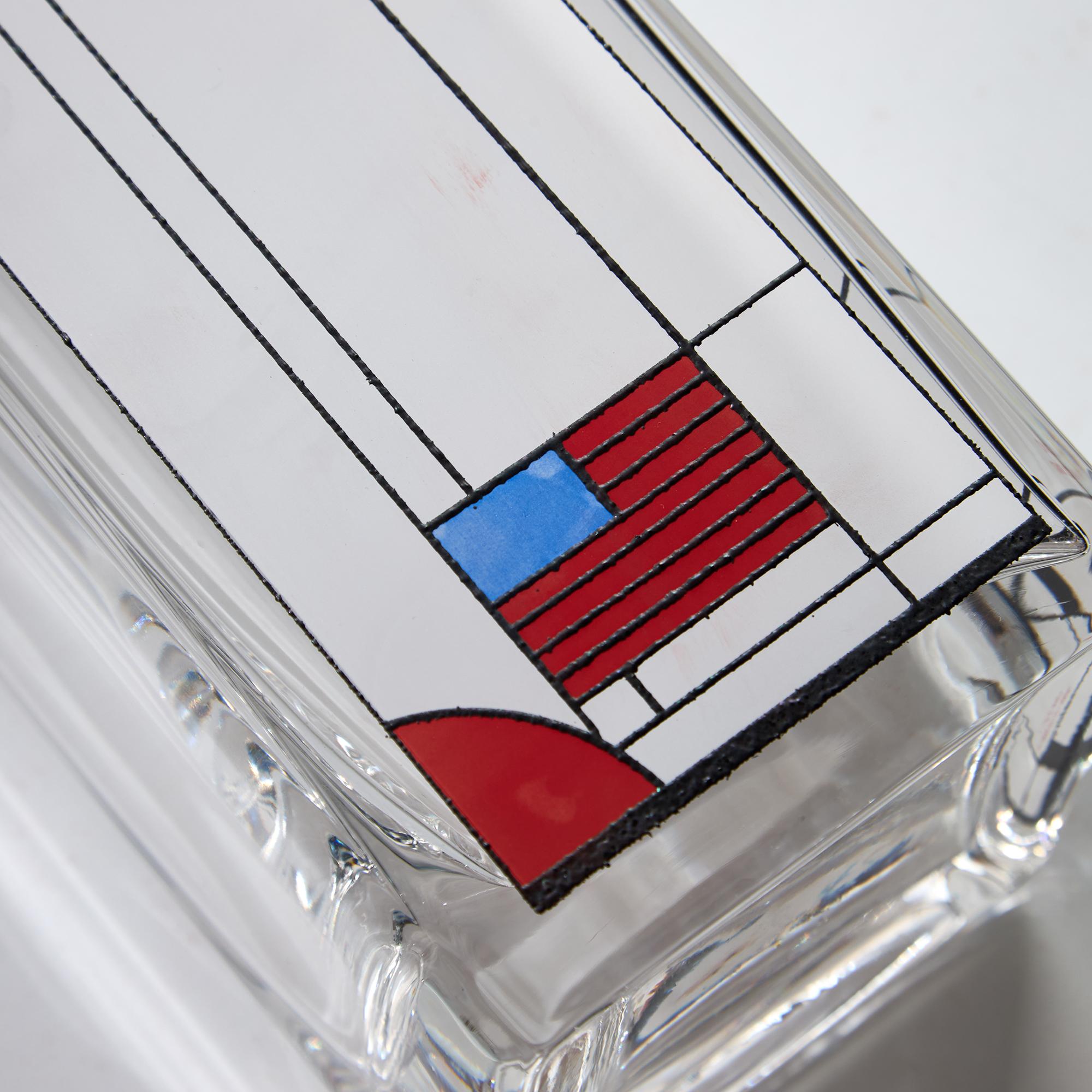 Vaso Frank Lloyd Wright Omaggio Twin Illinois, di Egizia in vendita 2