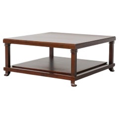 Frank Lloyd Wright  "Robie 2" Coffee Table in Walnut Stained Cherry by Cassina