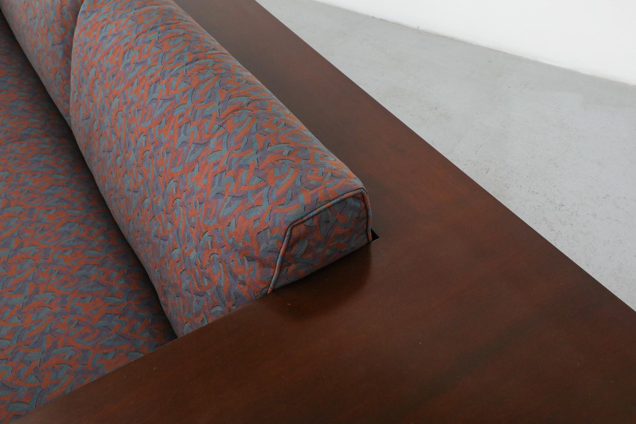 Divano Frank Lloyd Wright Robie 3 in ciliegio tinto noce di Cassina, 1989 in vendita 6