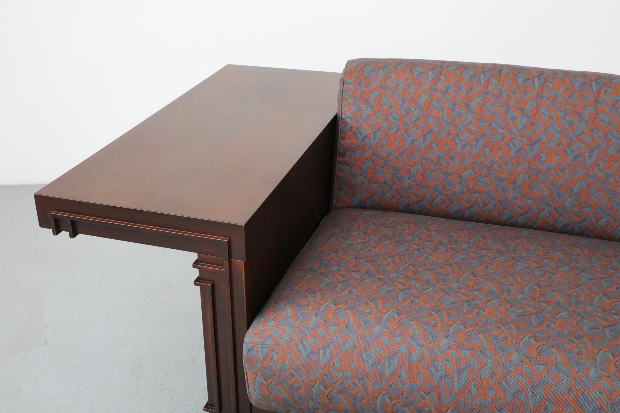 Divano Frank Lloyd Wright Robie 3 in ciliegio tinto noce di Cassina, 1989 in vendita 7