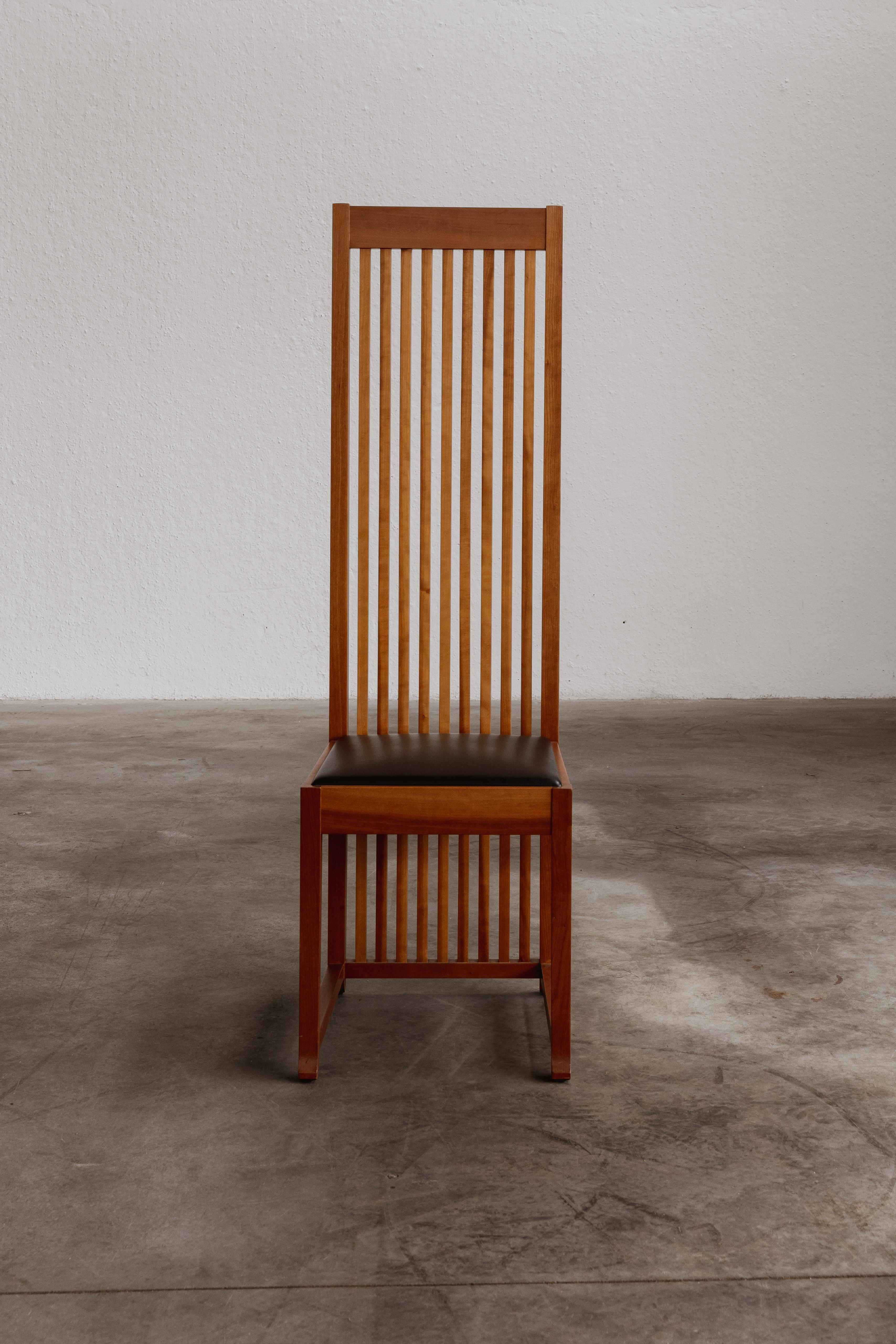 Stuhl „Robie“ von Frank Lloyd Wright für Cassina, 1986 im Angebot 1