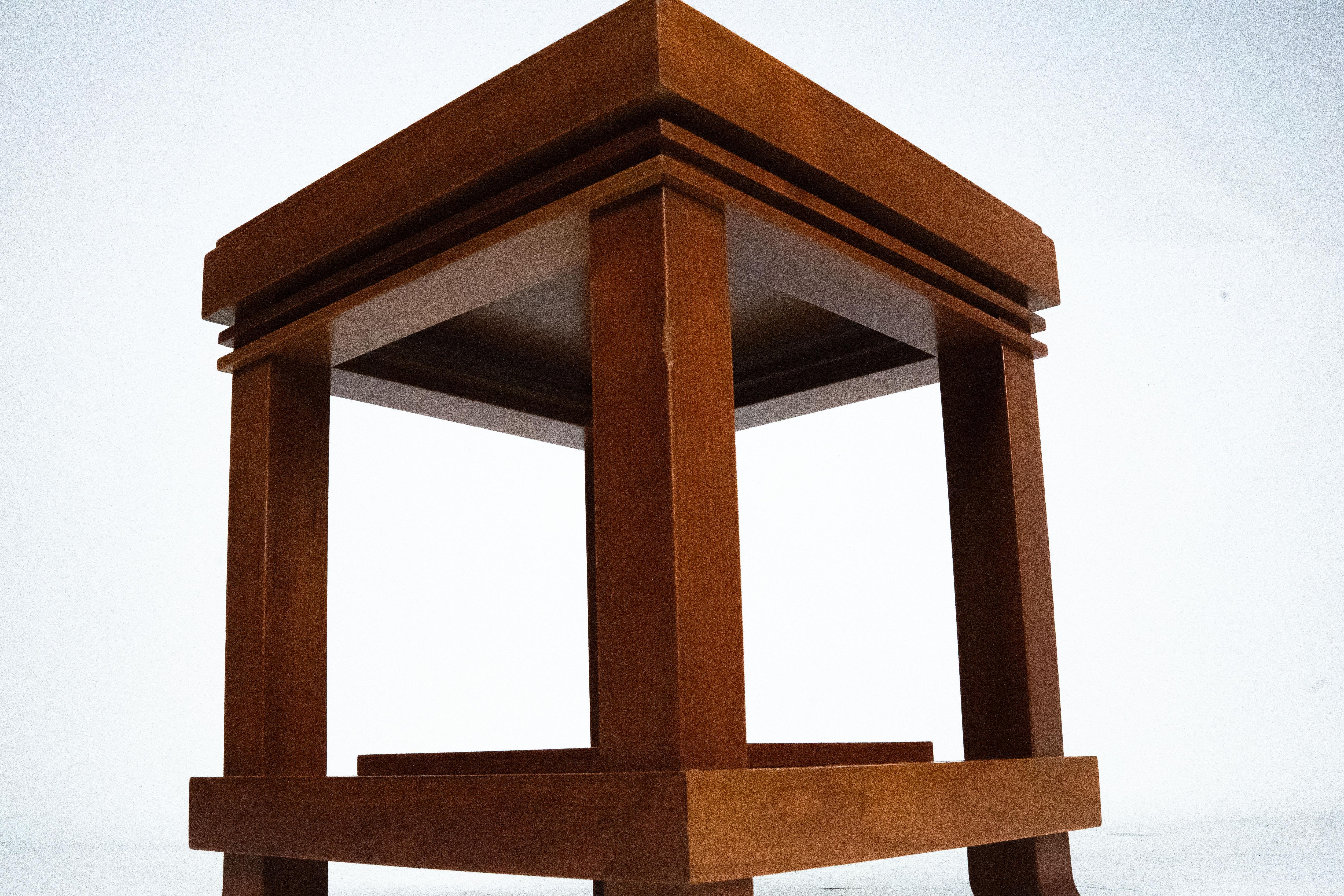 Frank Lloyd Wright Robie Side Table for Cassina, limited edition. Italy 1989. en vente 4