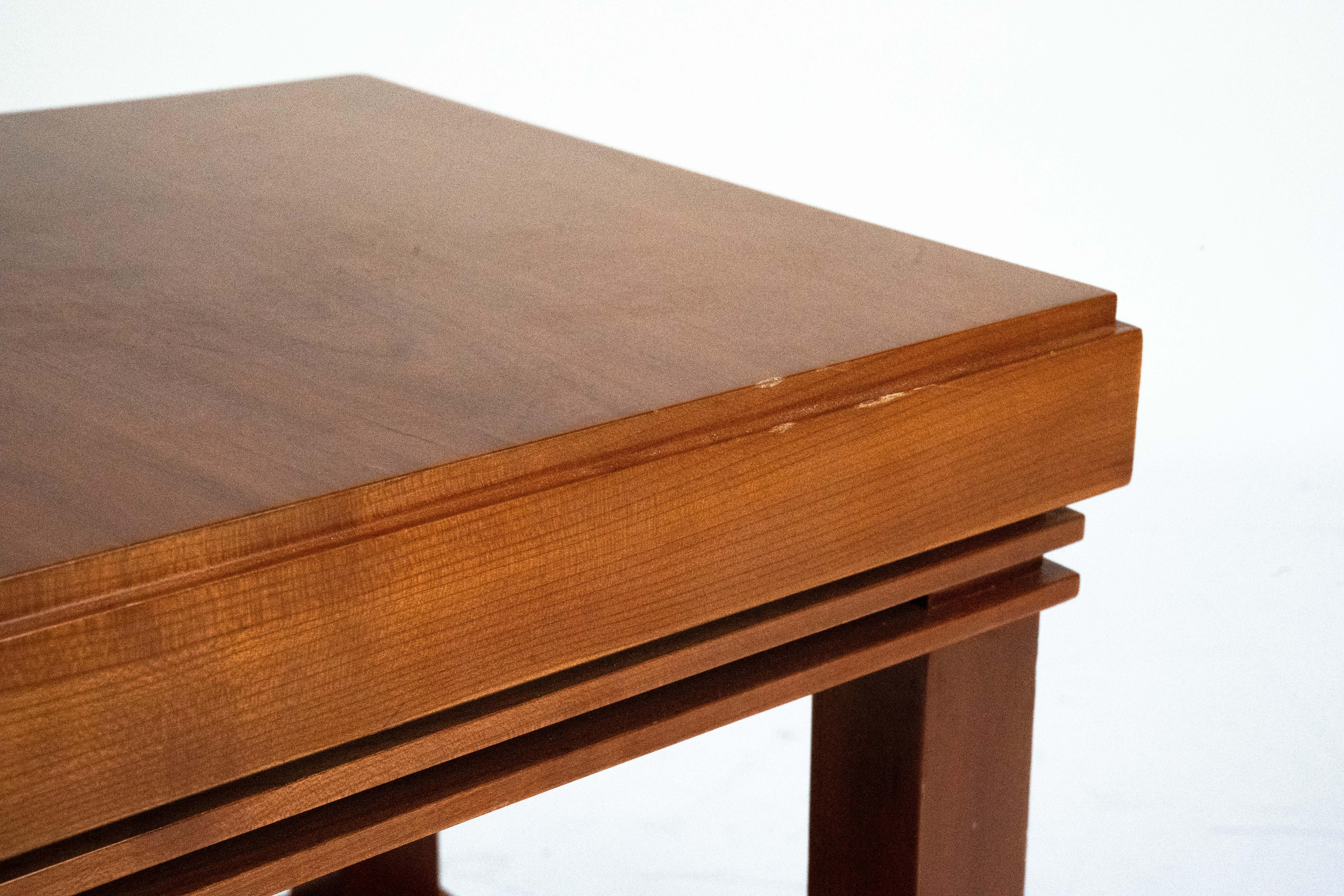 Frank Lloyd Wright Robie Side Table for Cassina, limited edition. Italy 1989. en vente 6