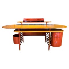 Frank Lloyd Wright S.C. Johnson 617 Desk licensed by Cassina