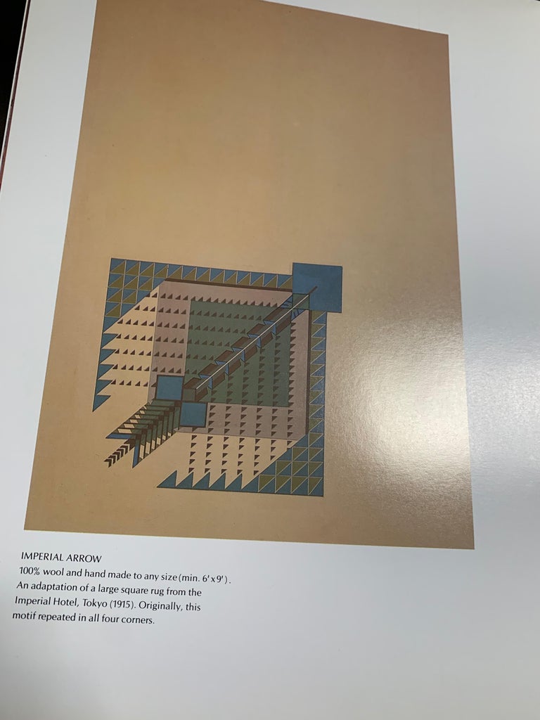 Frank Lloyd Wright Schumacher Wallcovering Fabric Book Catalogue