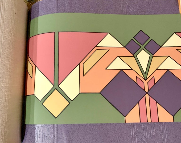 Frank Lloyd Wright Schumacher Wallcovering Fabric Book Catalogue
