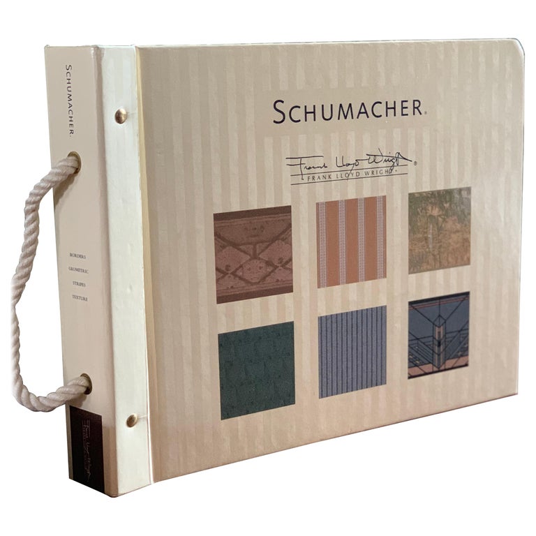 Frank Lloyd Wright Schumacher Wallcovering and Fabric