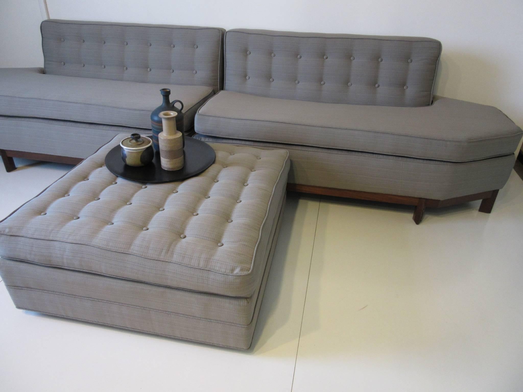 20th Century Frank Lloyd Wright Sectional Sofa for Heritage Henredon