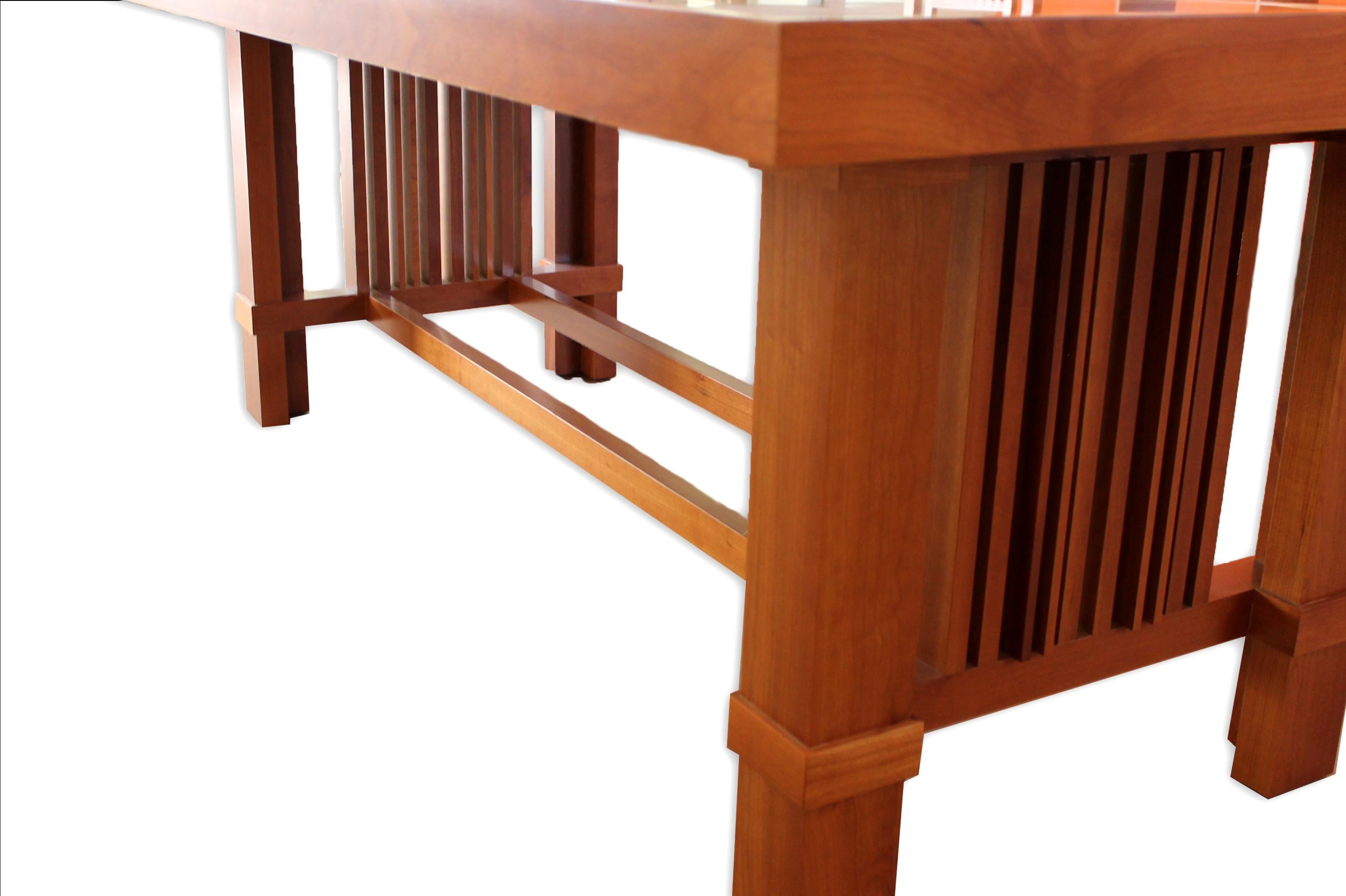 Milieu du XXe siècle Frank Lloyd Wright set table chairs en vente