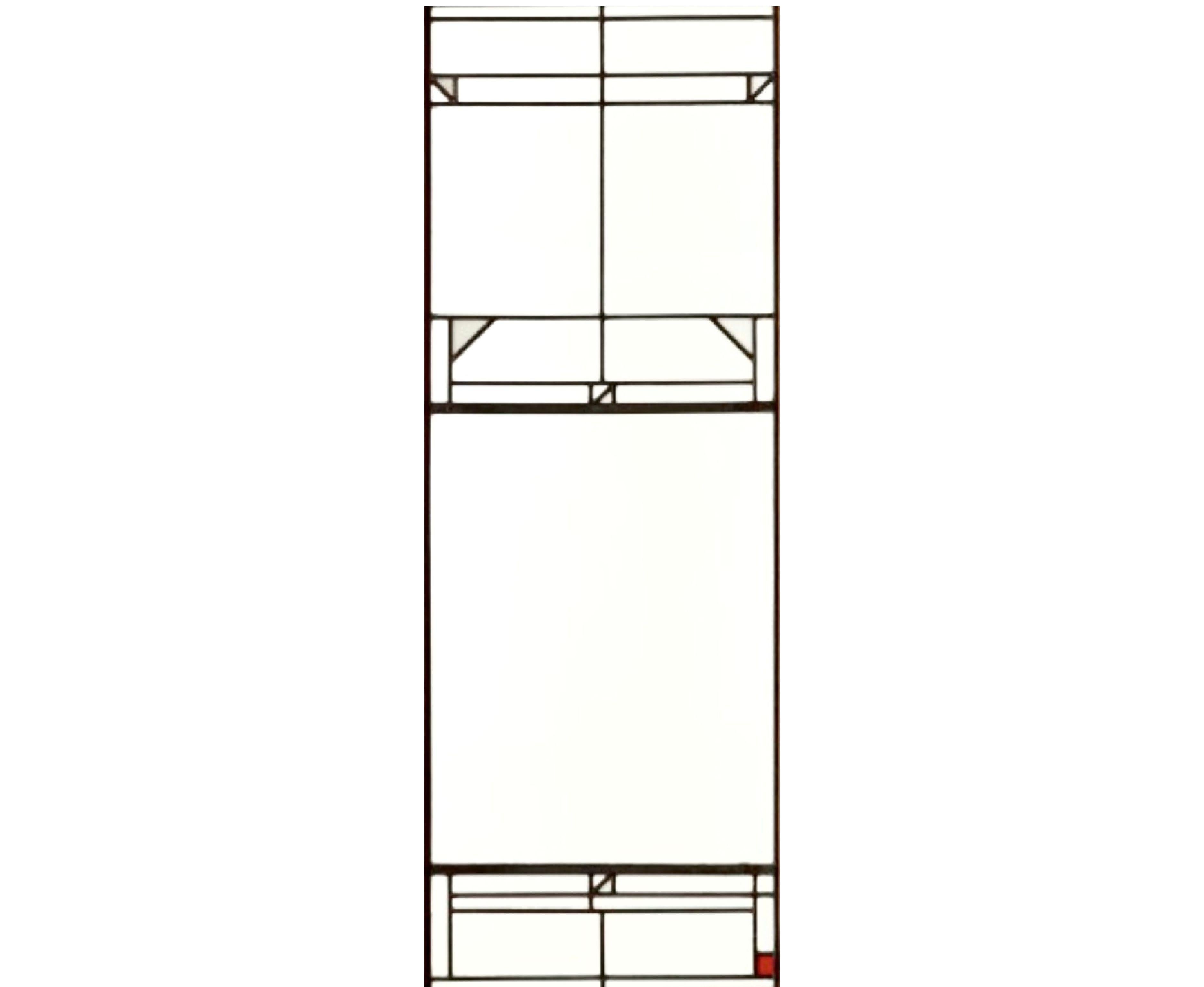 Frank Lloyd Wright Stained Glass Window 